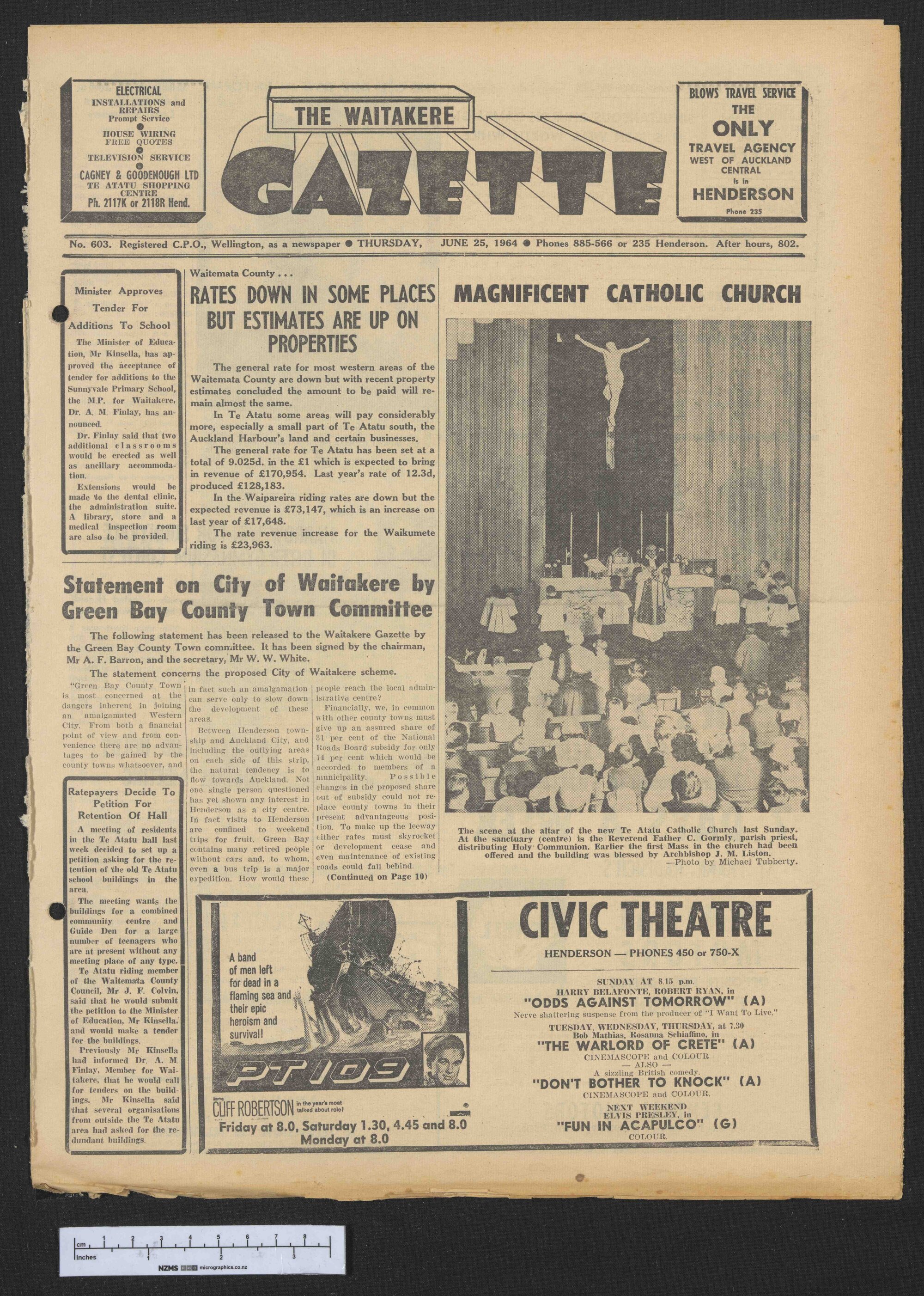 1964-06-25 Waitakere Gazette