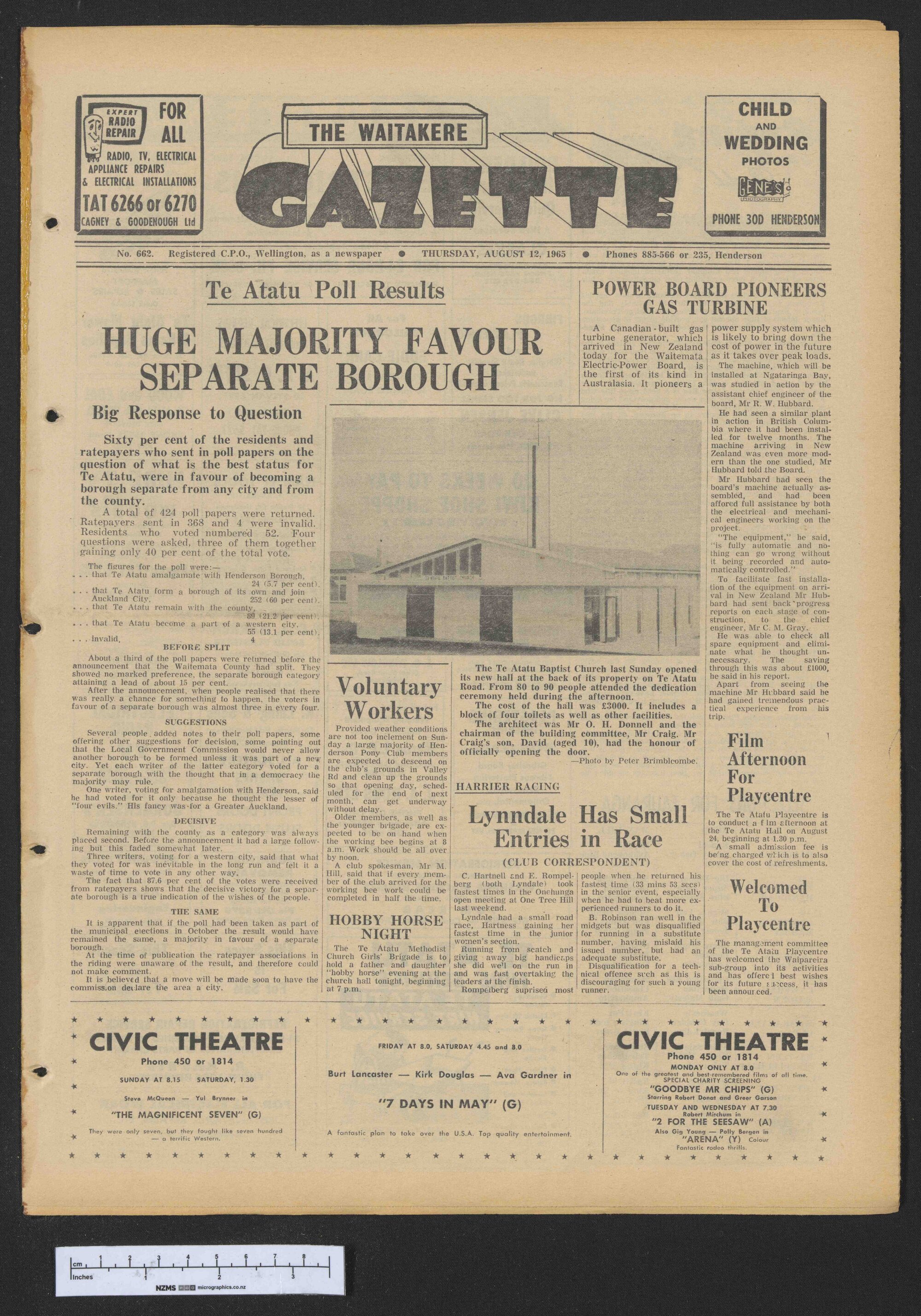 1965-08-12 Waitakere Gazette