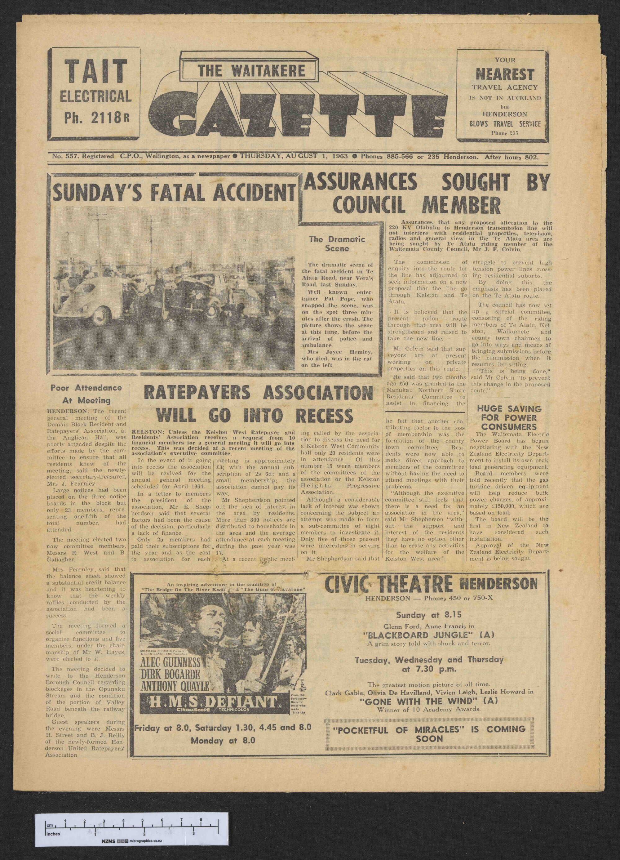 1963-08-01 Waitakere Gazette
