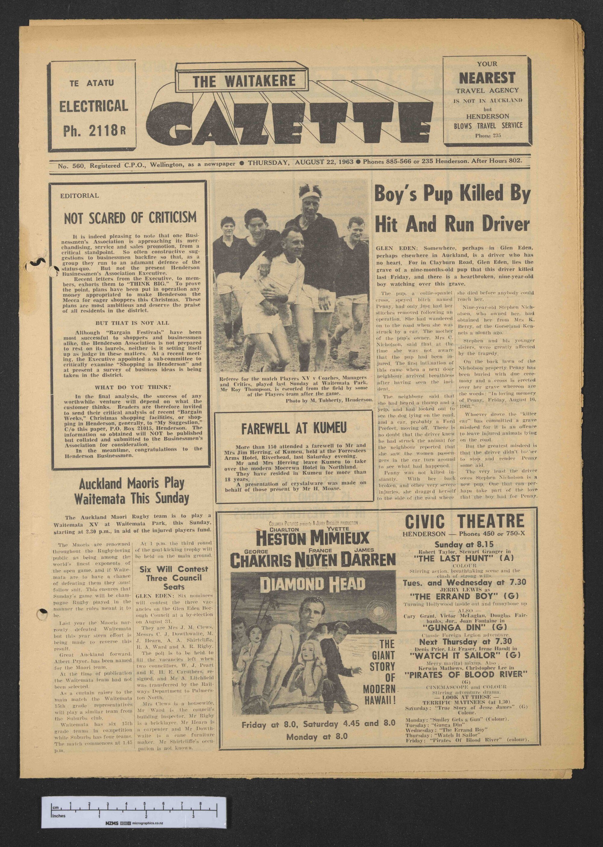 1963-08-22 Waitakere Gazette