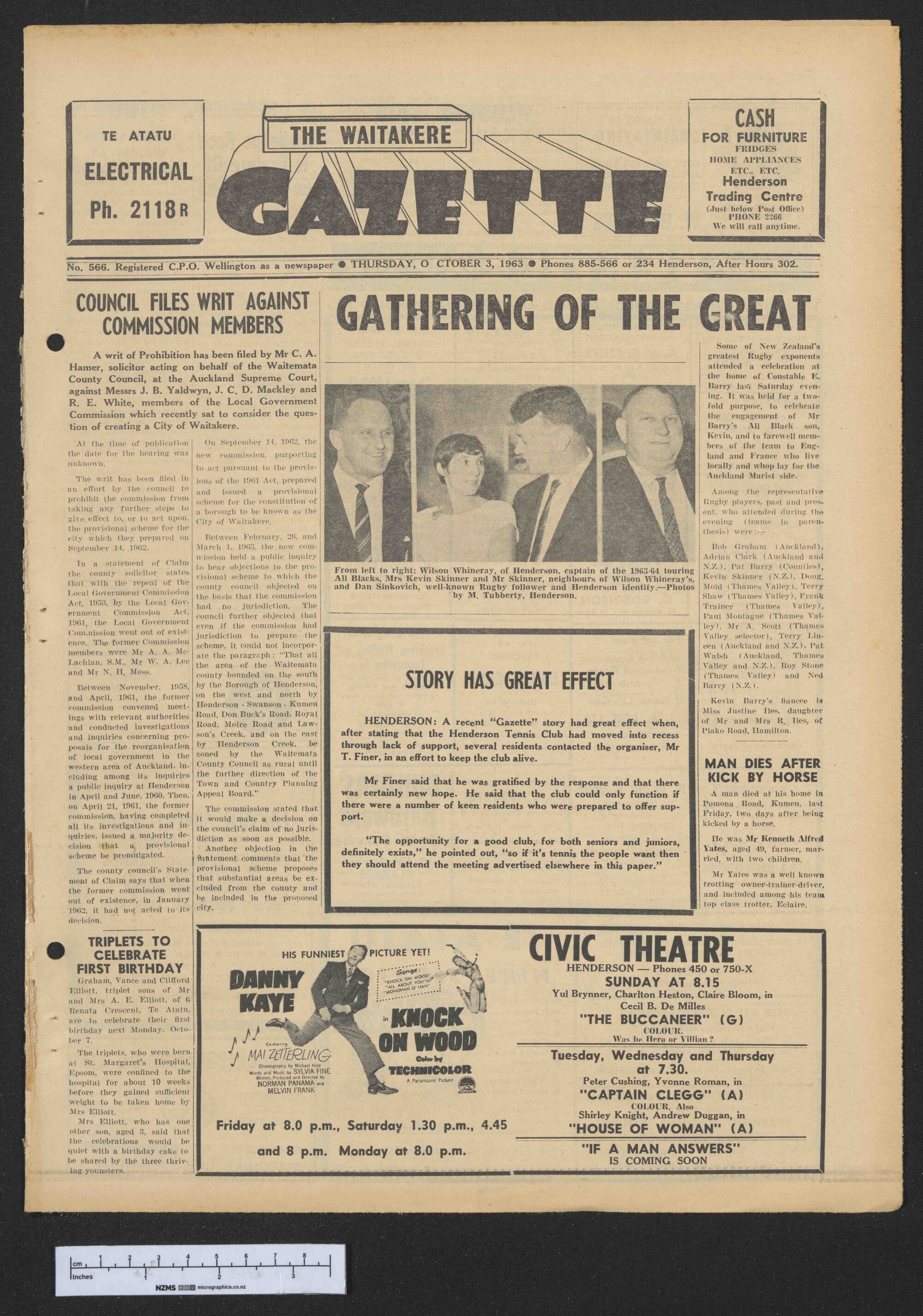 1963-10-03 Waitakere Gazette
