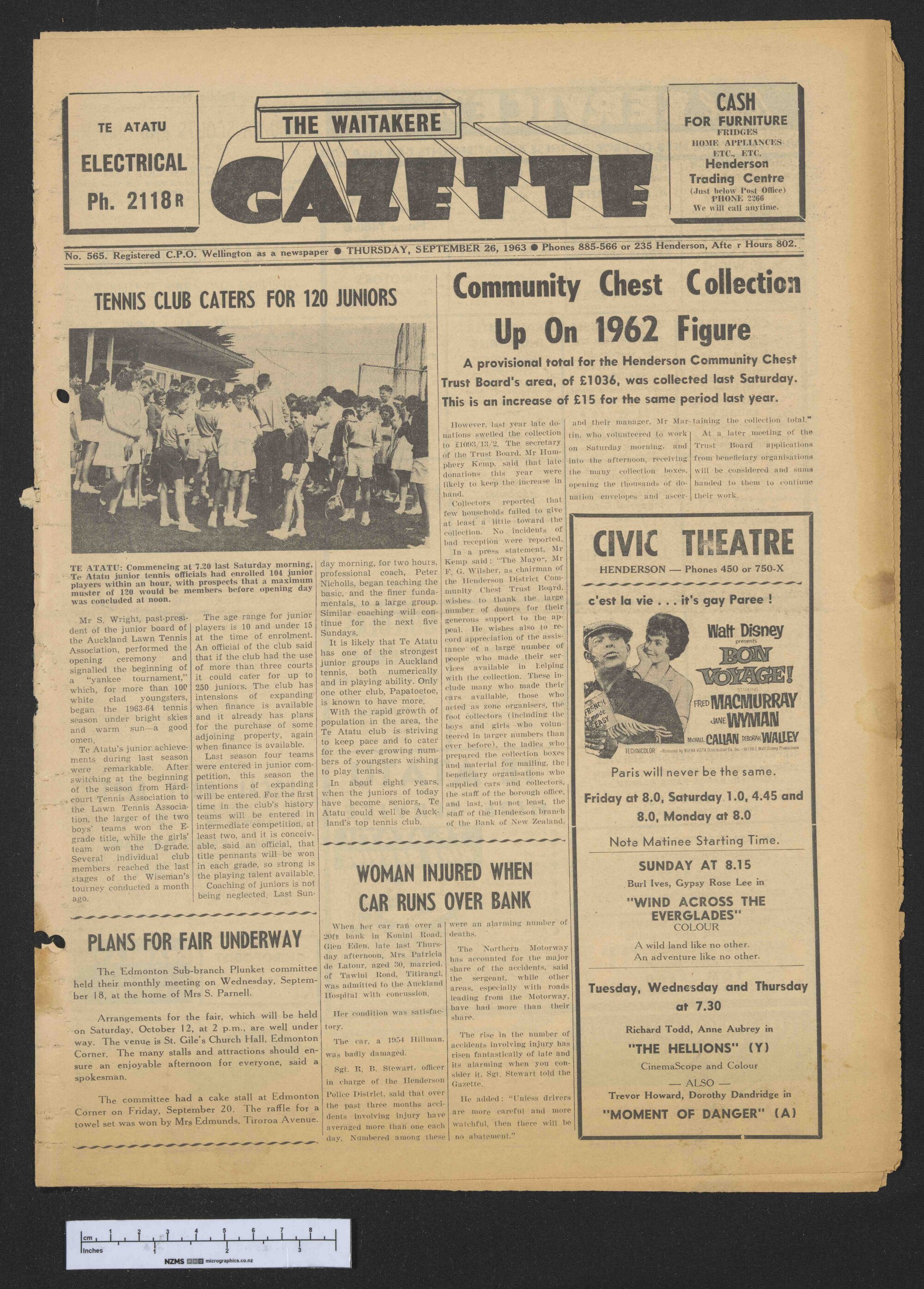 1963-09-26 Waitakere Gazette