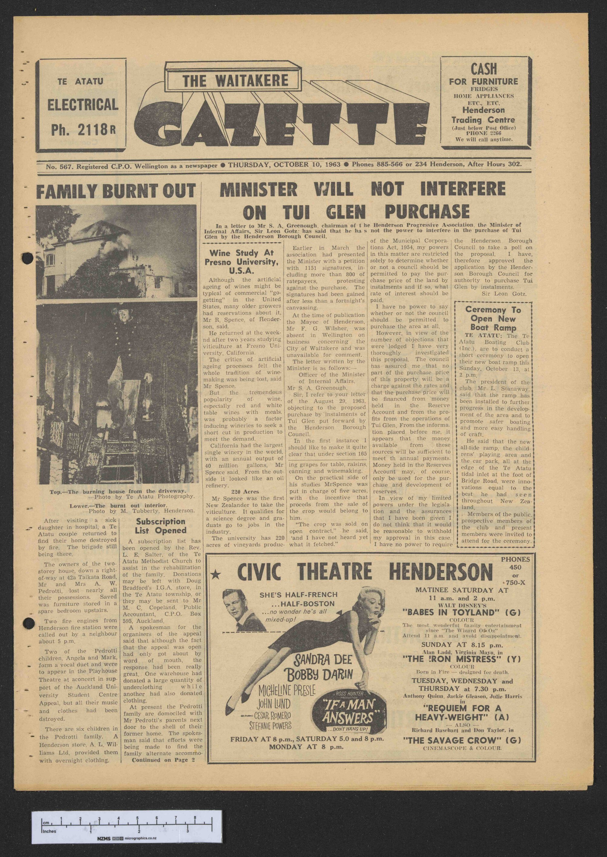1963-10-10 Waitakere Gazette