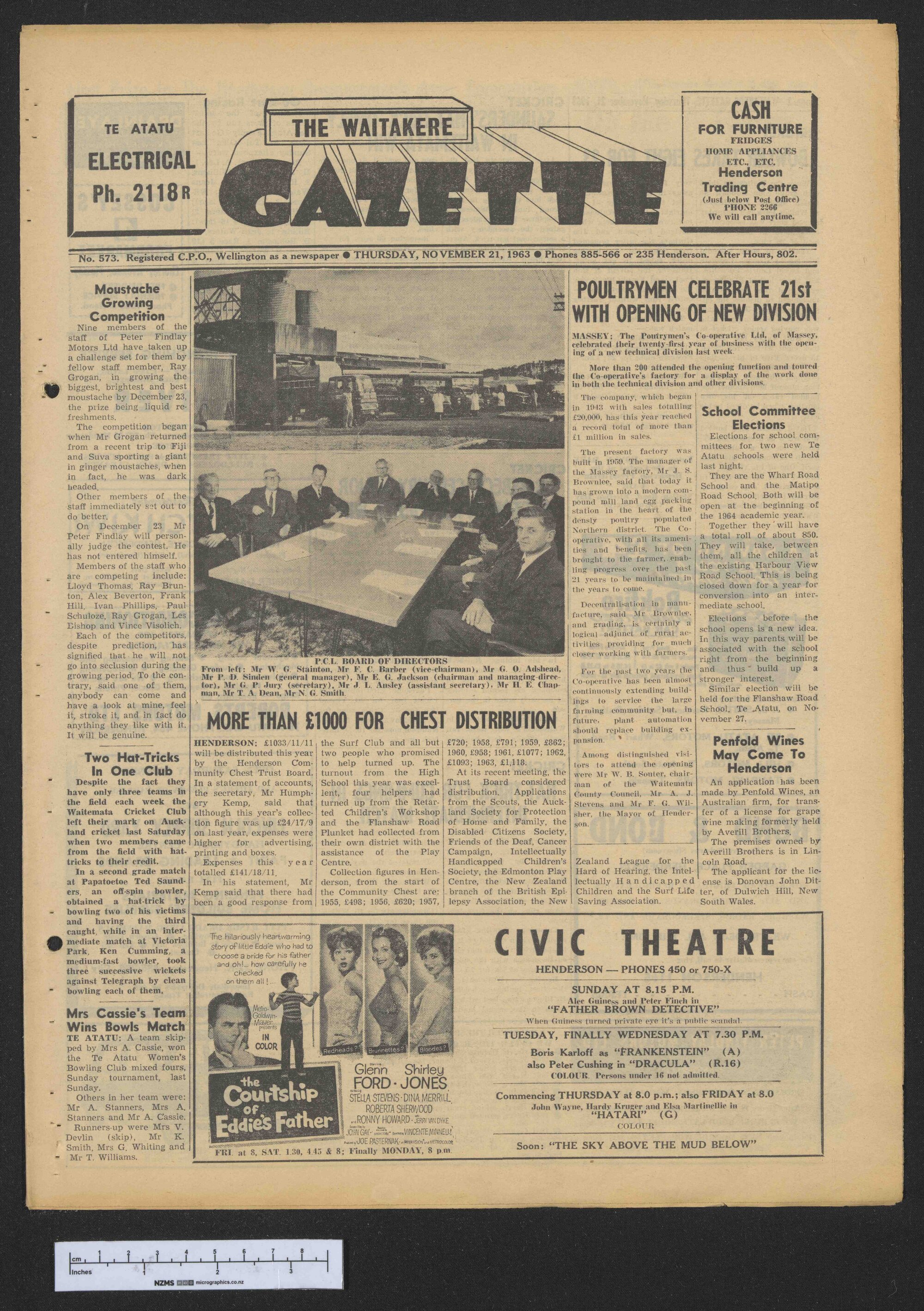 1963-11-21 Waitakere Gazette