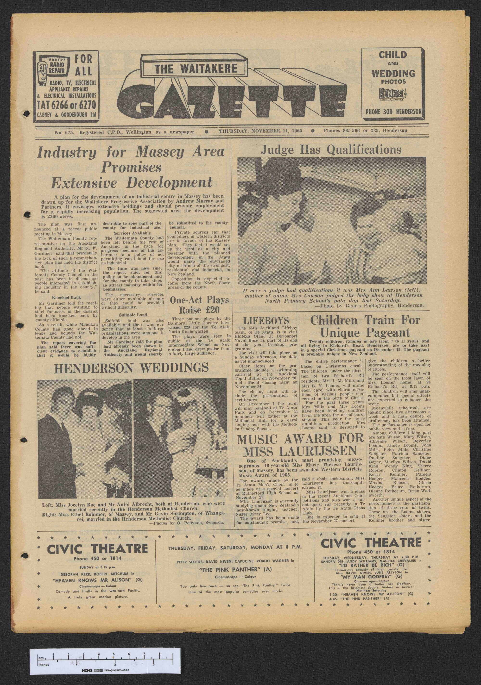 1965-11-11 Waitakere Gazette