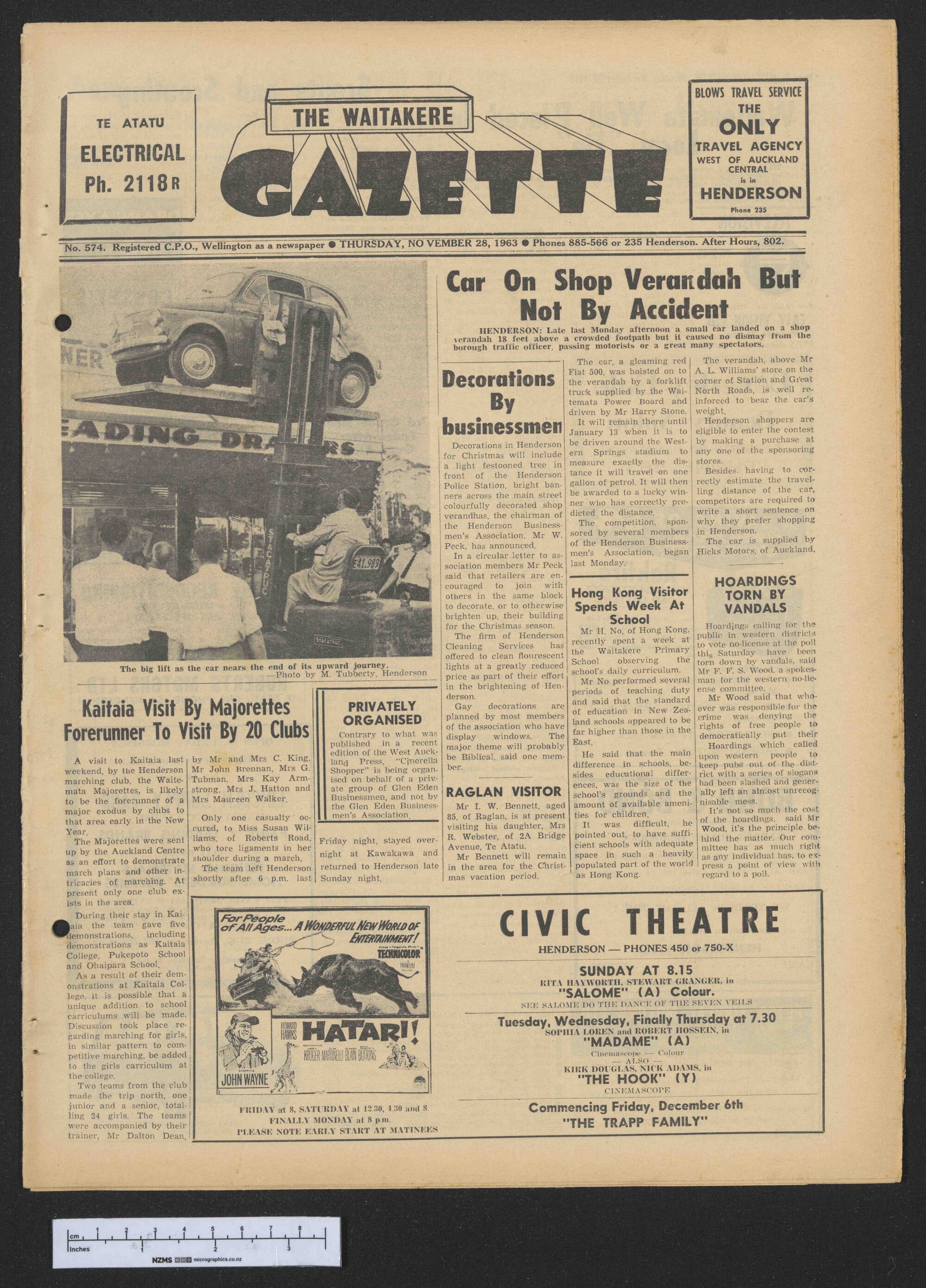 1963-11-28 Waitakere Gazette