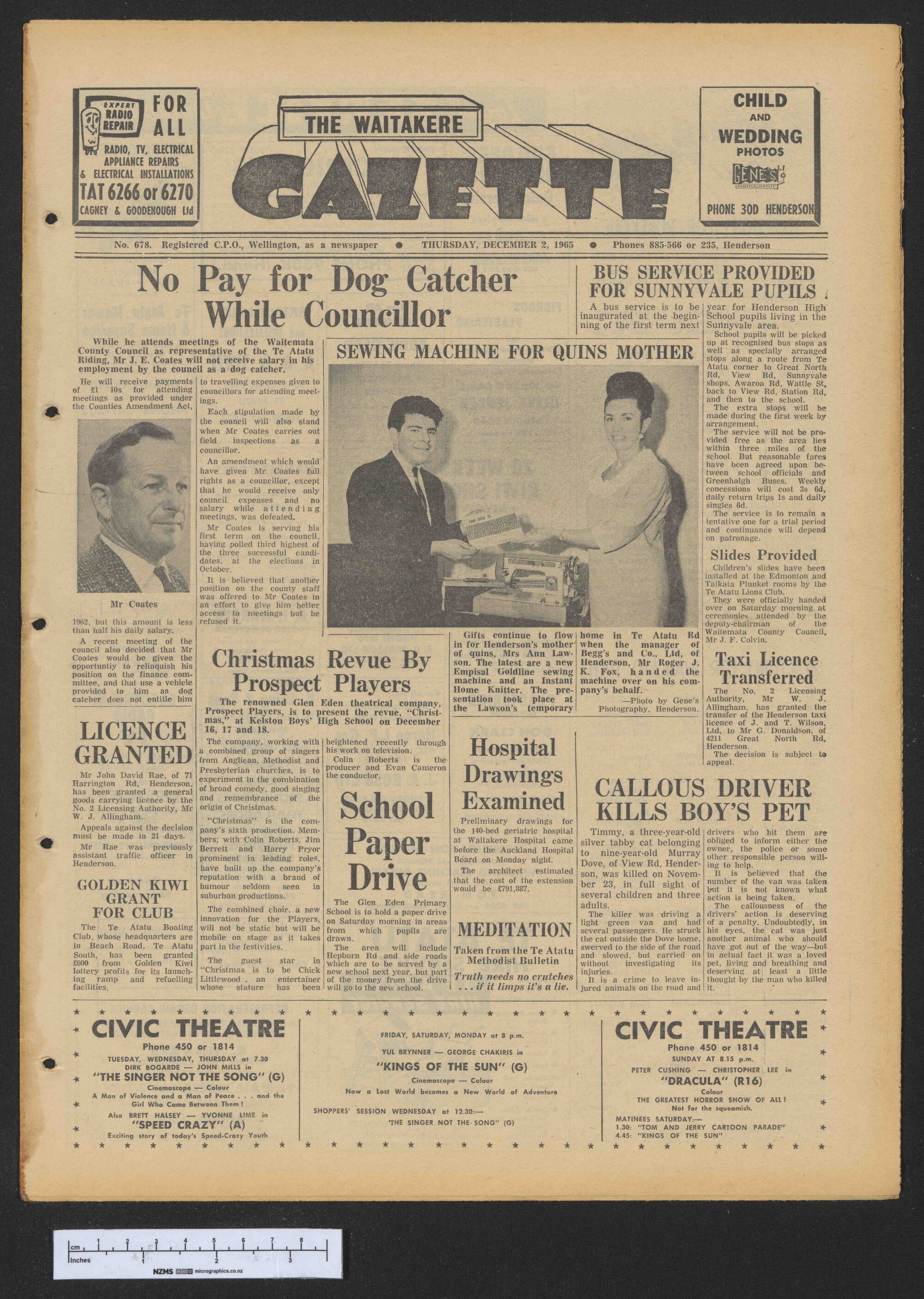 1965-12-02 Waitakere Gazette