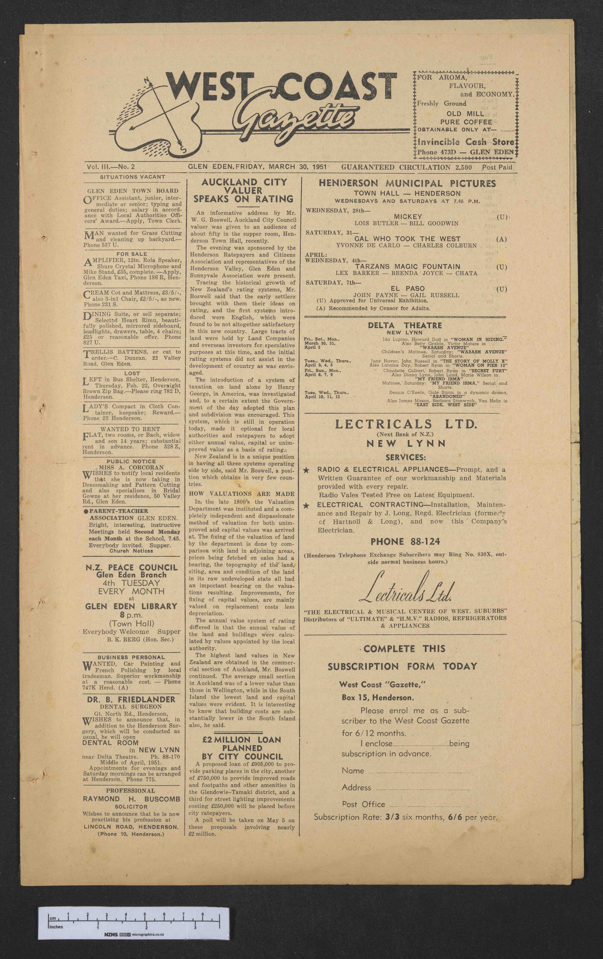 1951-03-30 West Coast Gazette