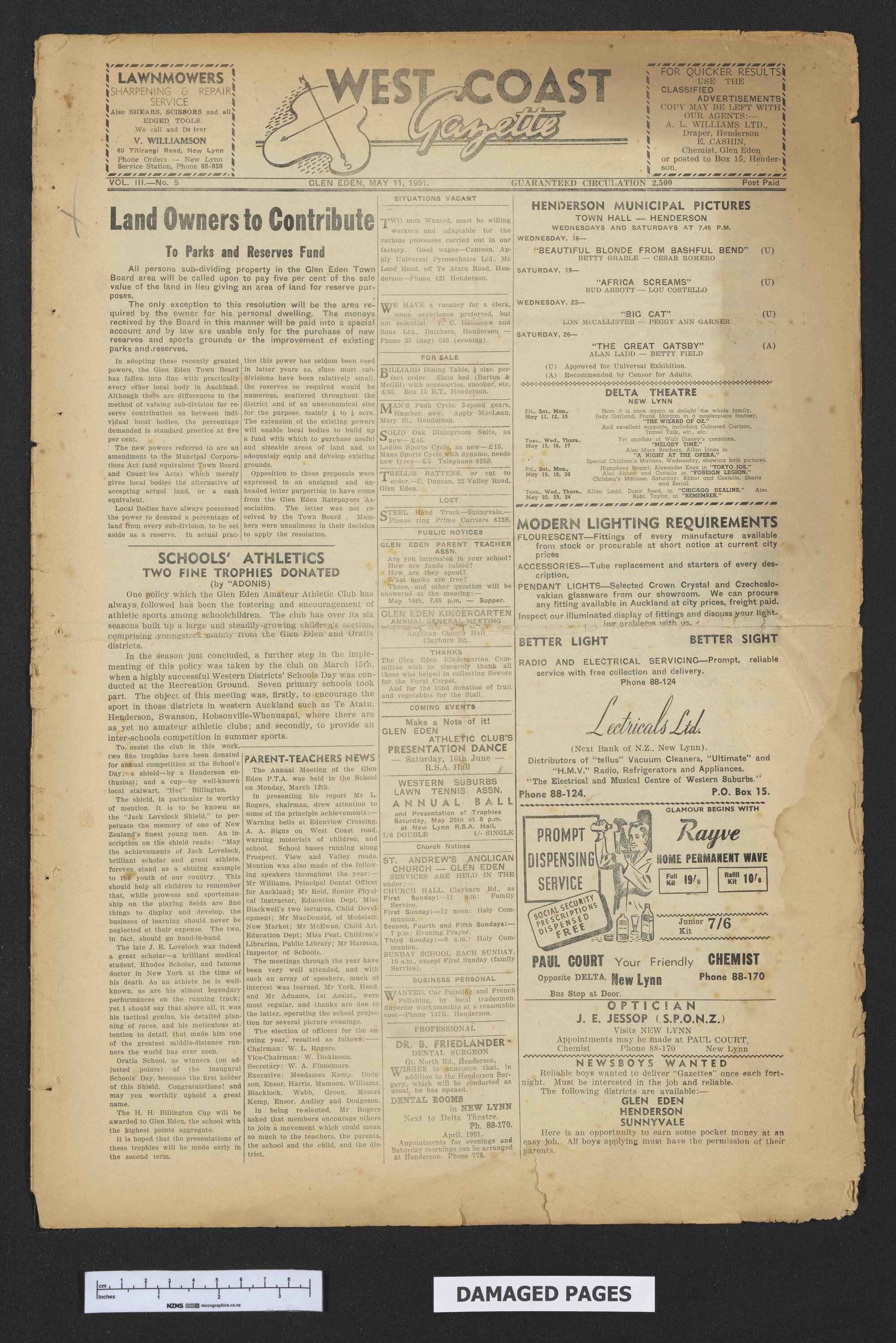 1951-05-11 West Coast Gazette