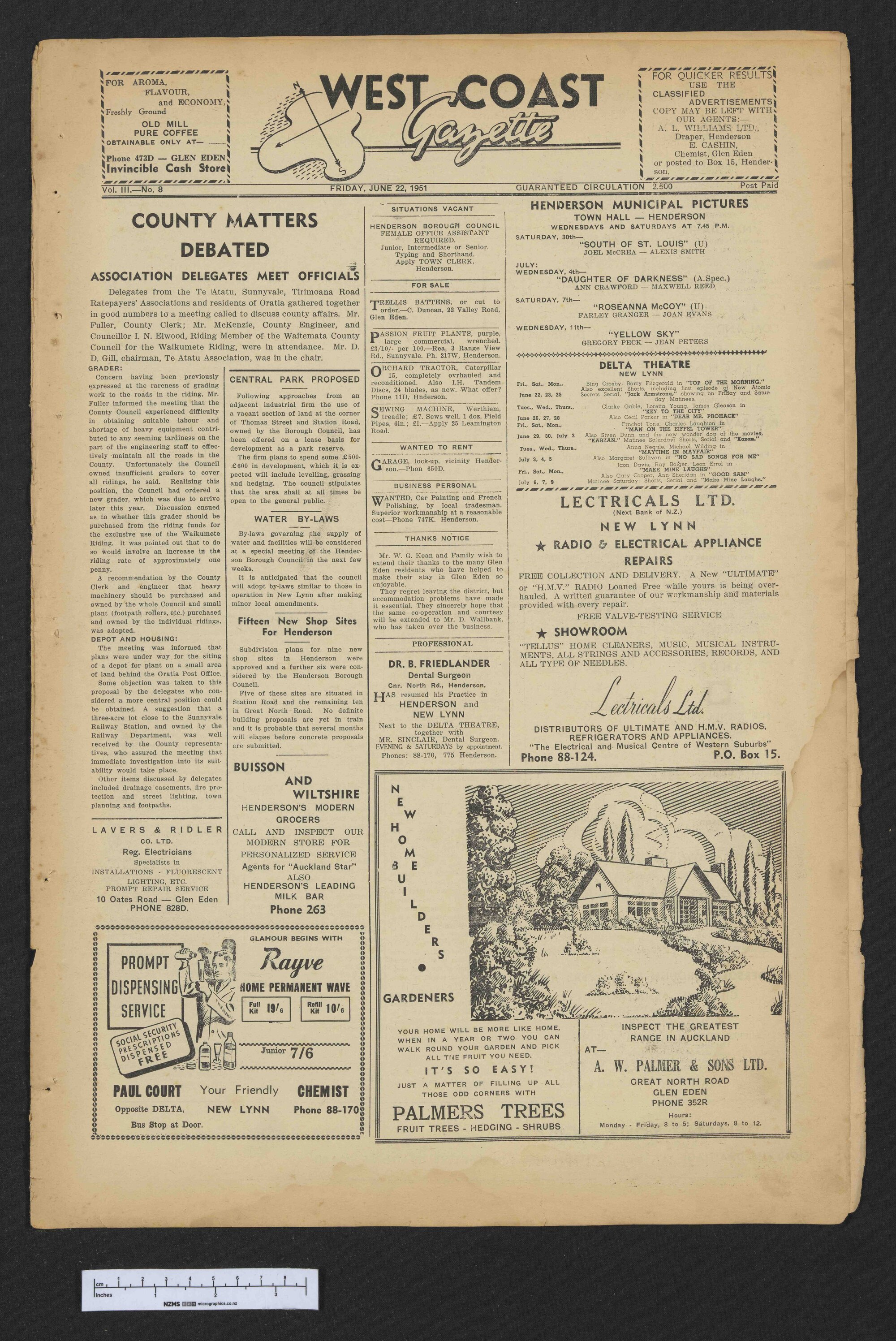 1951-06-22 West Coast Gazette