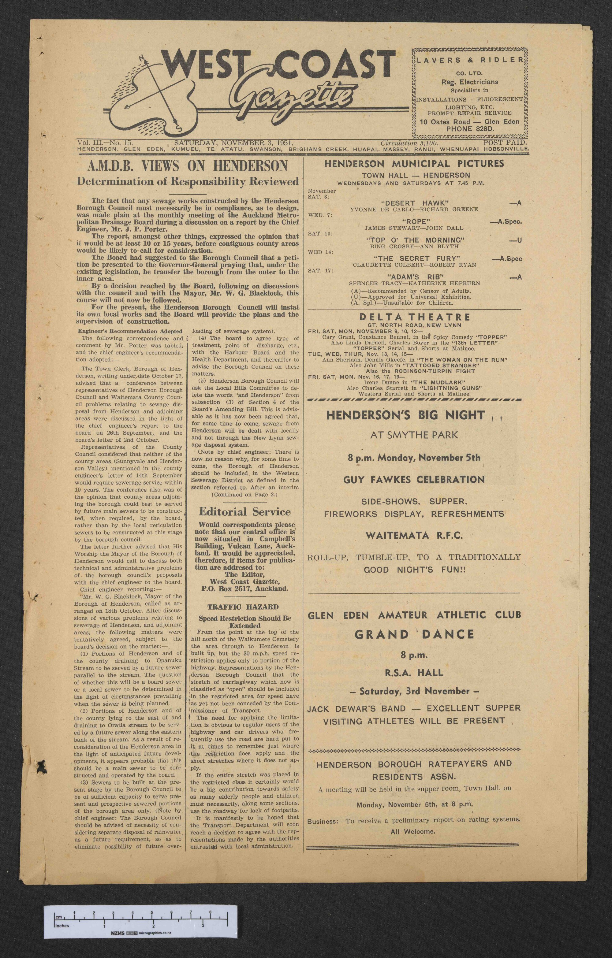 1951-11-03 West Coast Gazette