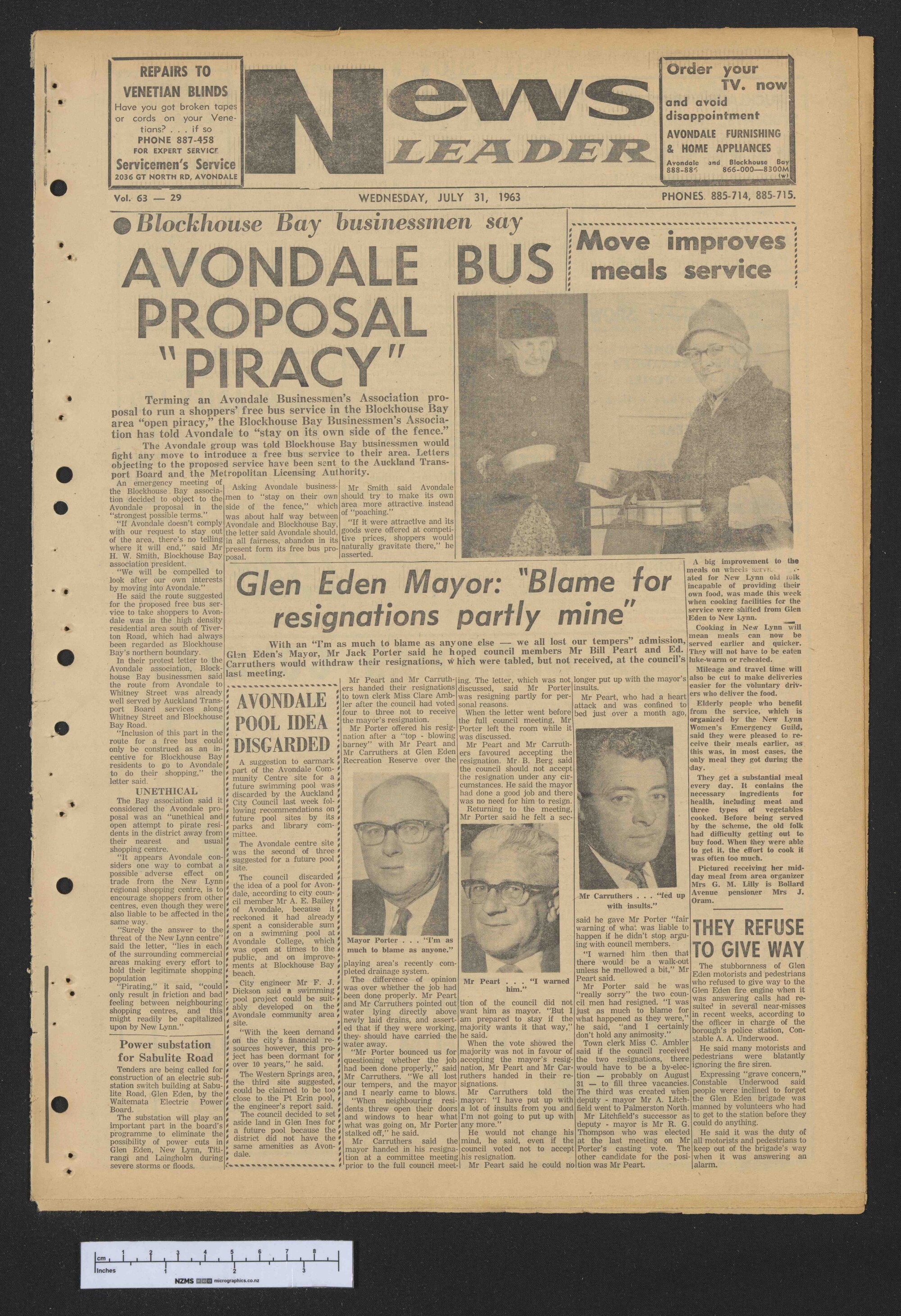 1963-07-31 News Leader