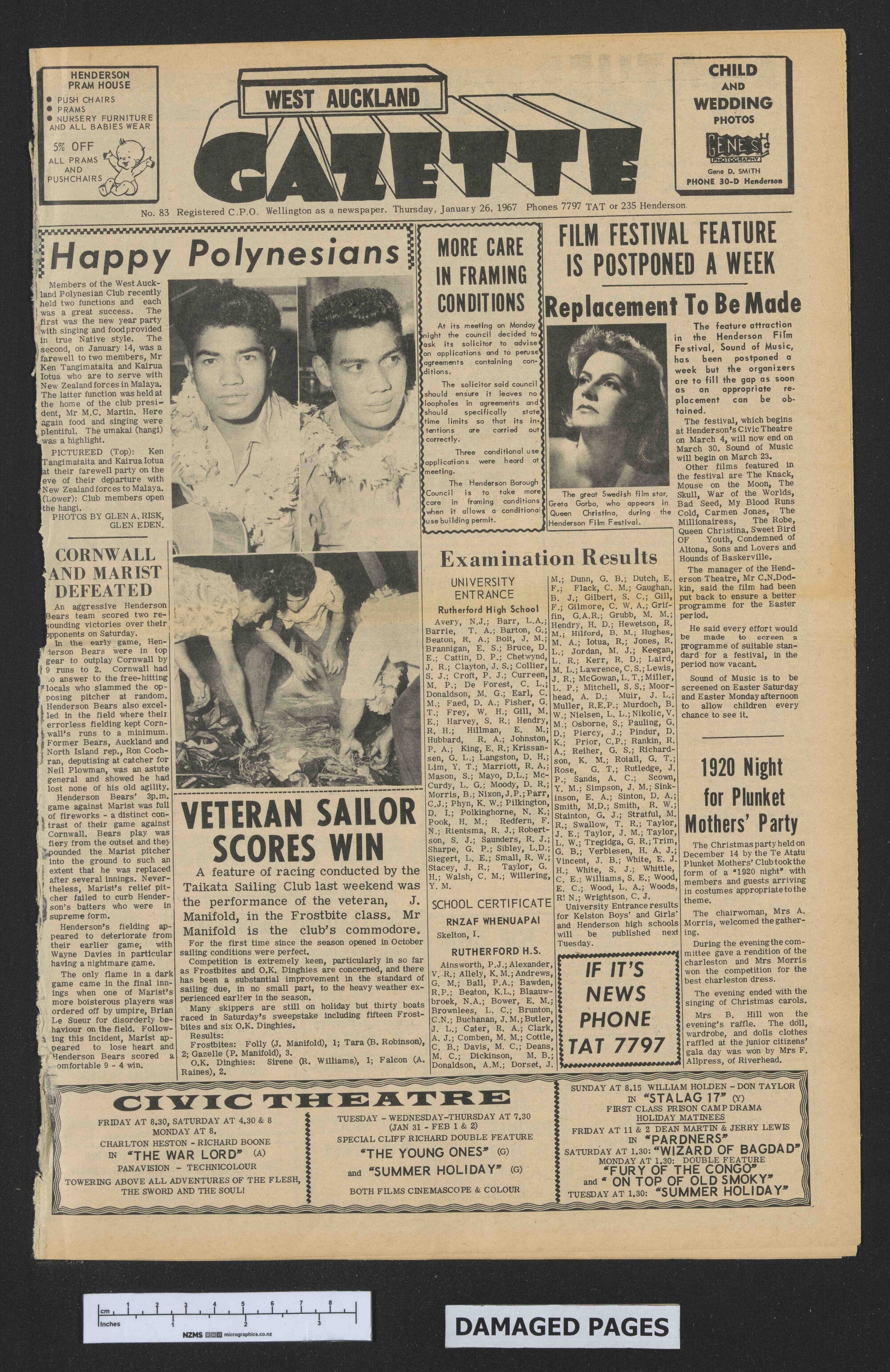 1967-01-26 West Auckland Gazette