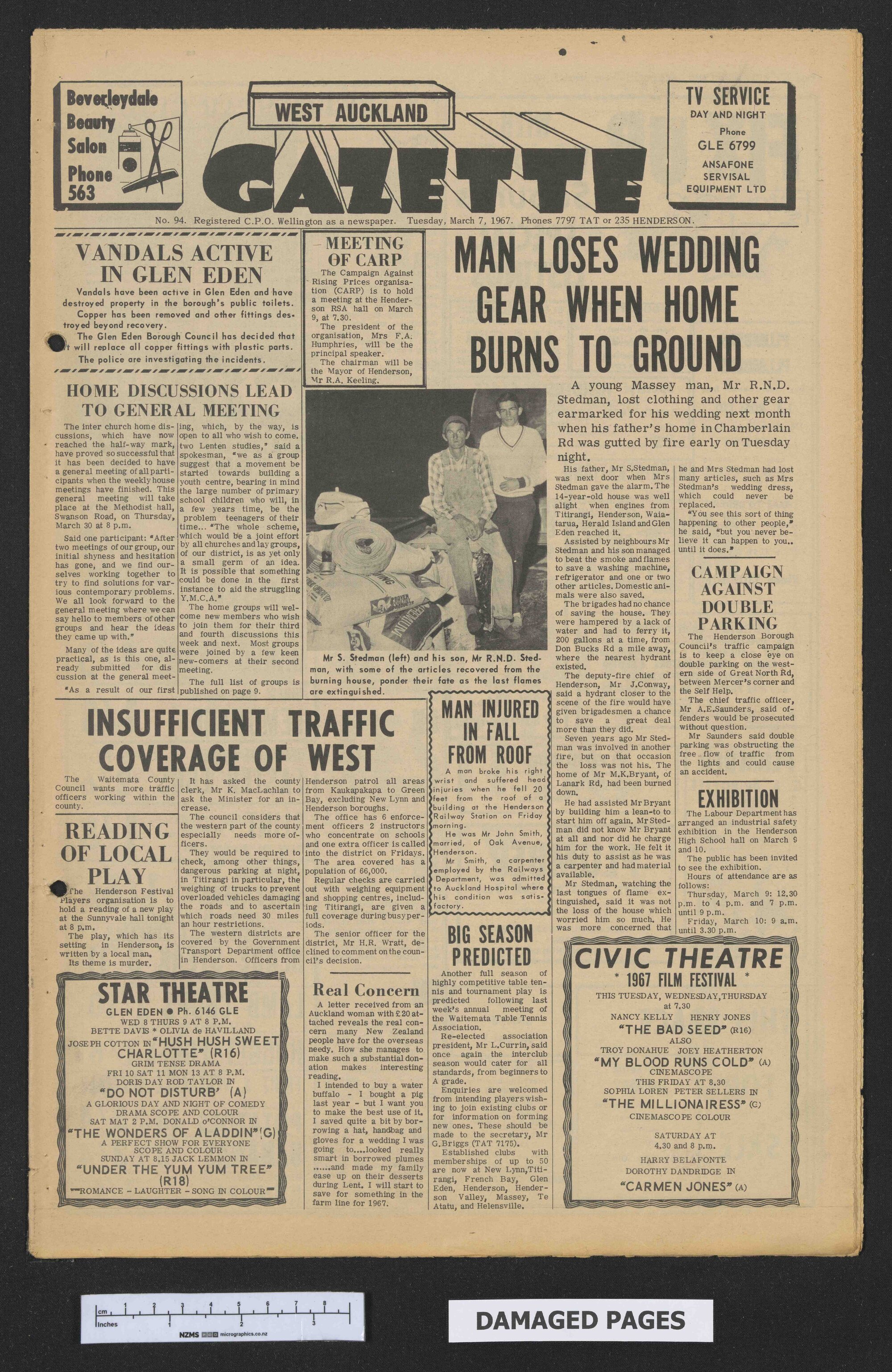 1967-03-07 West Auckland Gazette