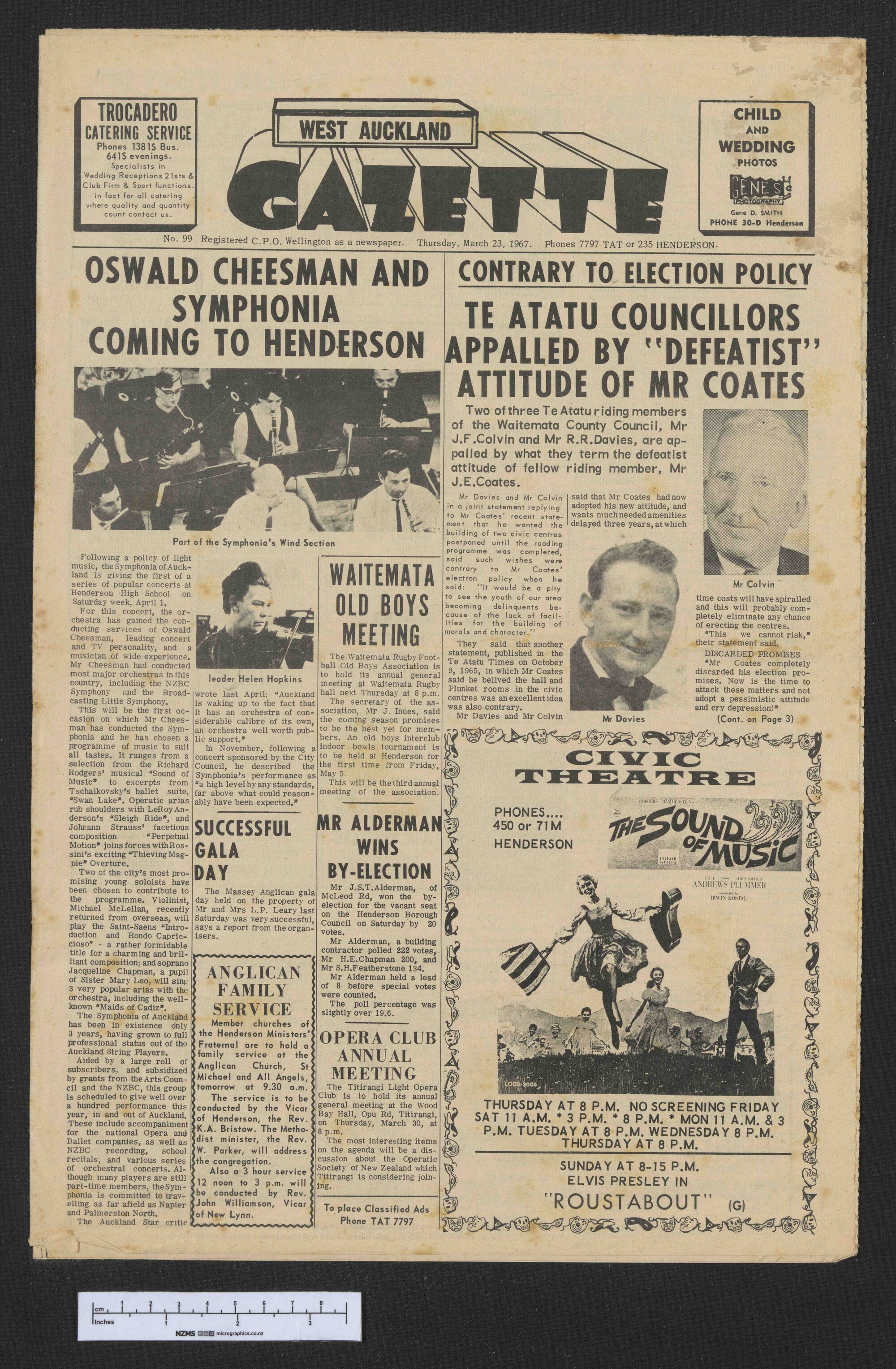1967-03-23 West Auckland Gazette