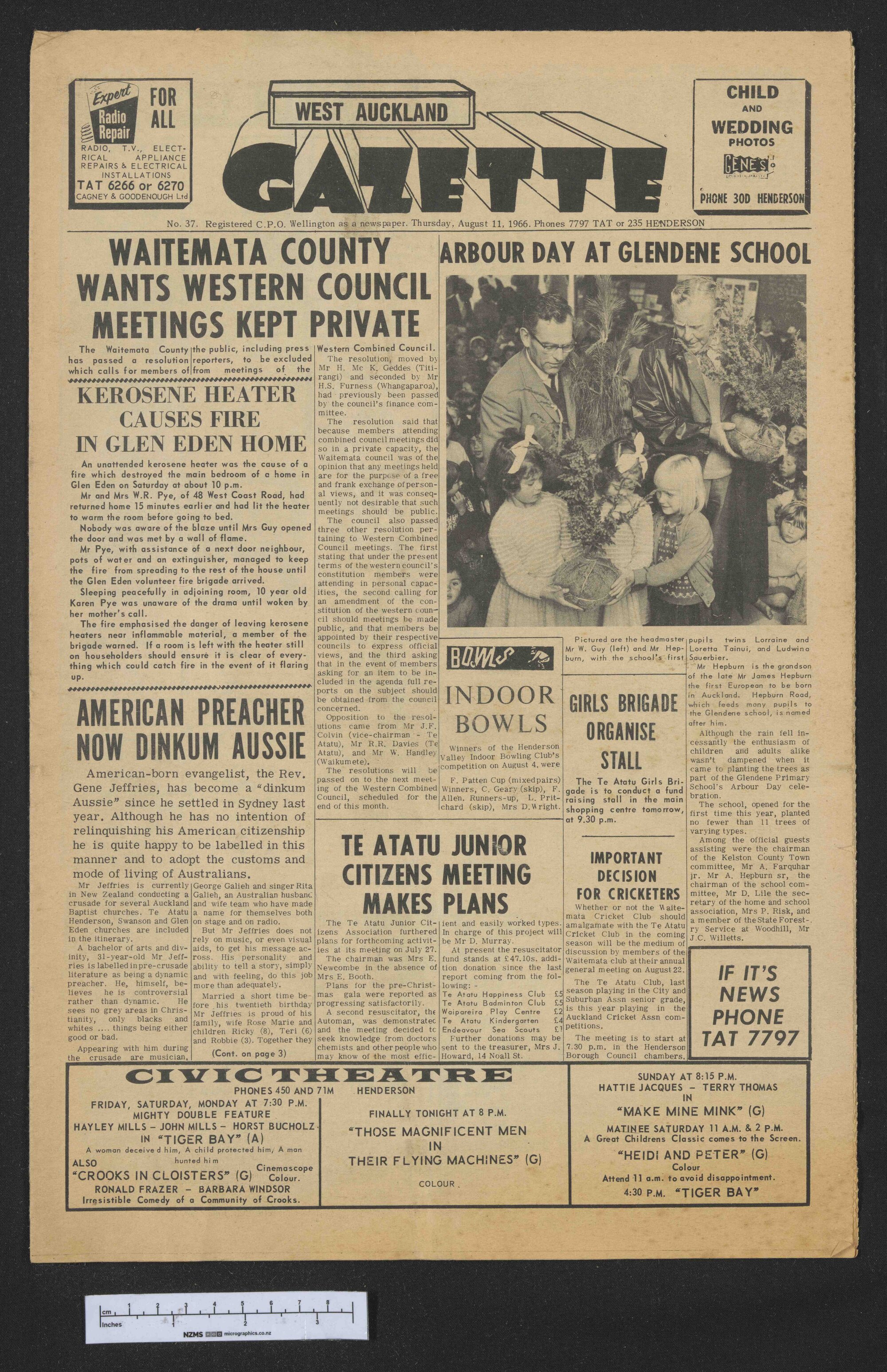1966-08-11 West Auckland Gazette