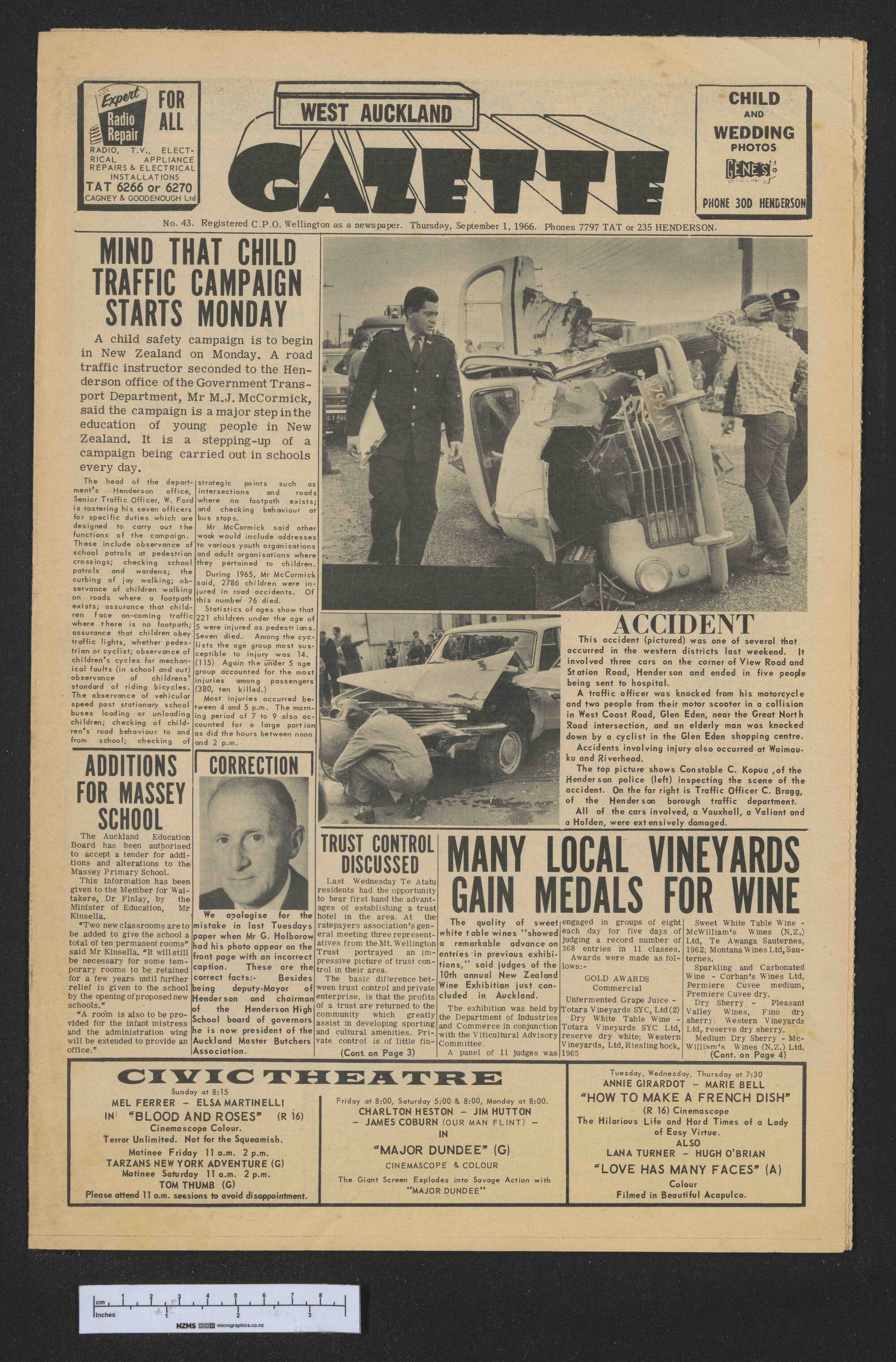 1966-09-01 West Auckland Gazette