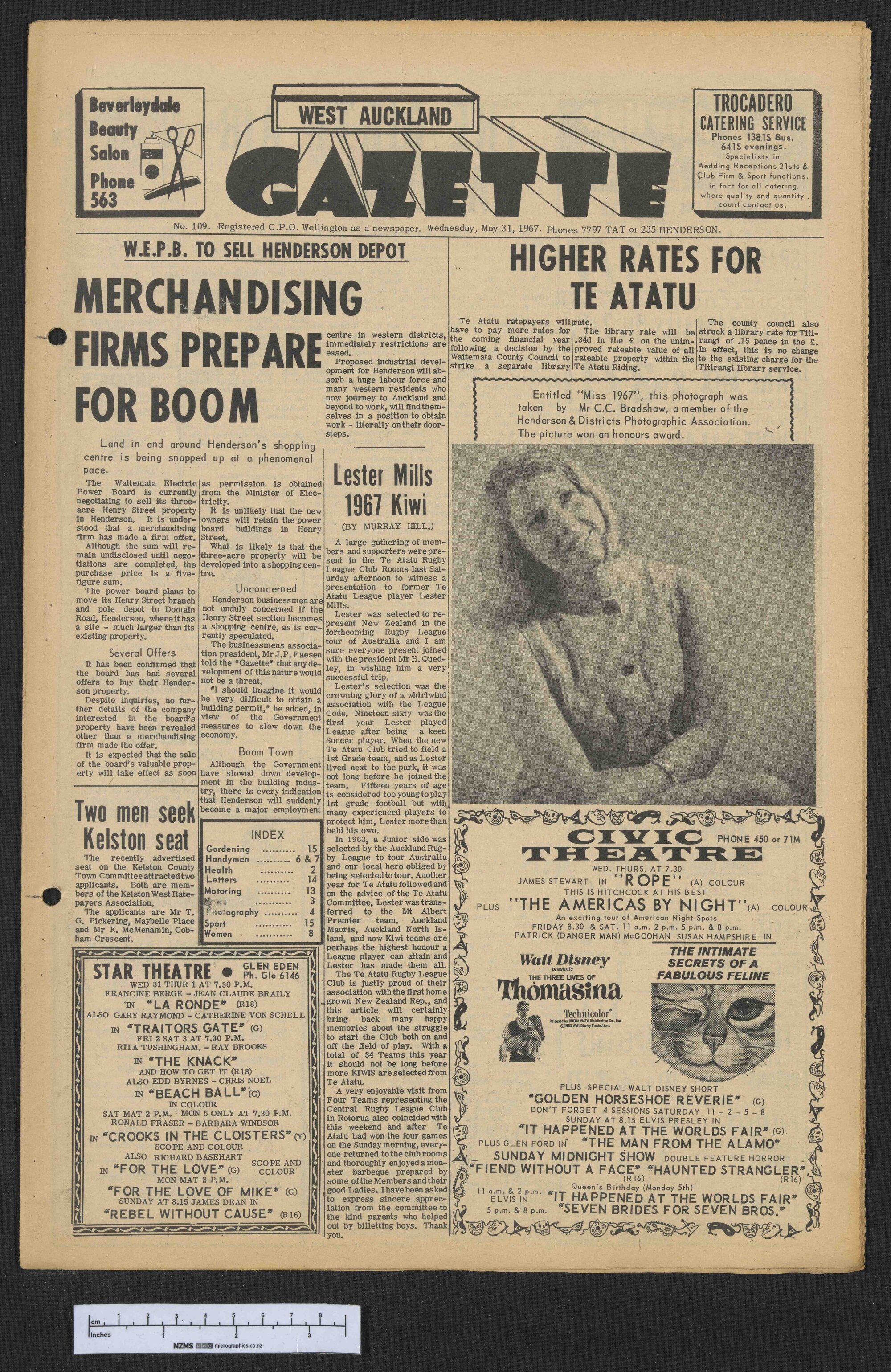 1967-05-31 West Auckland Gazette