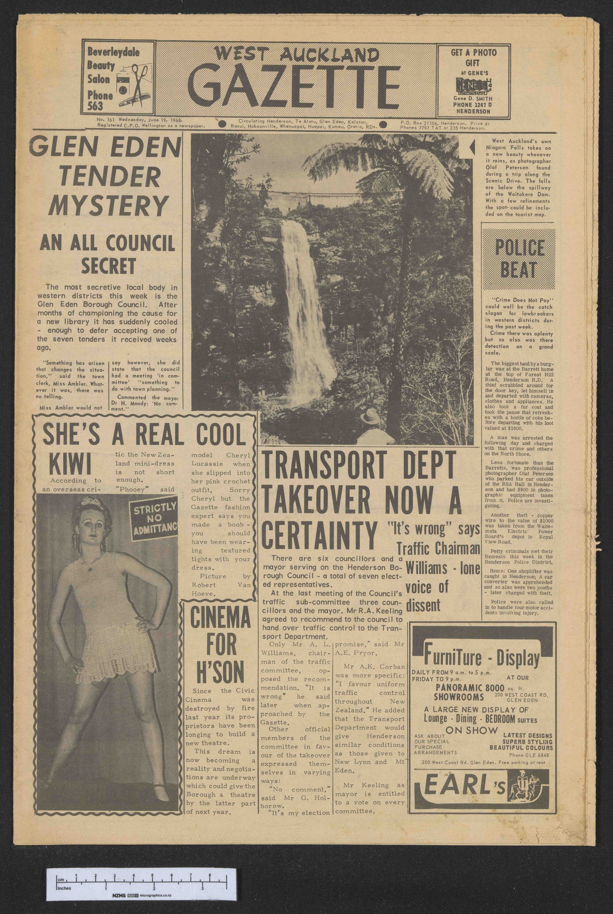 1968-06-19 West Auckland Gazette