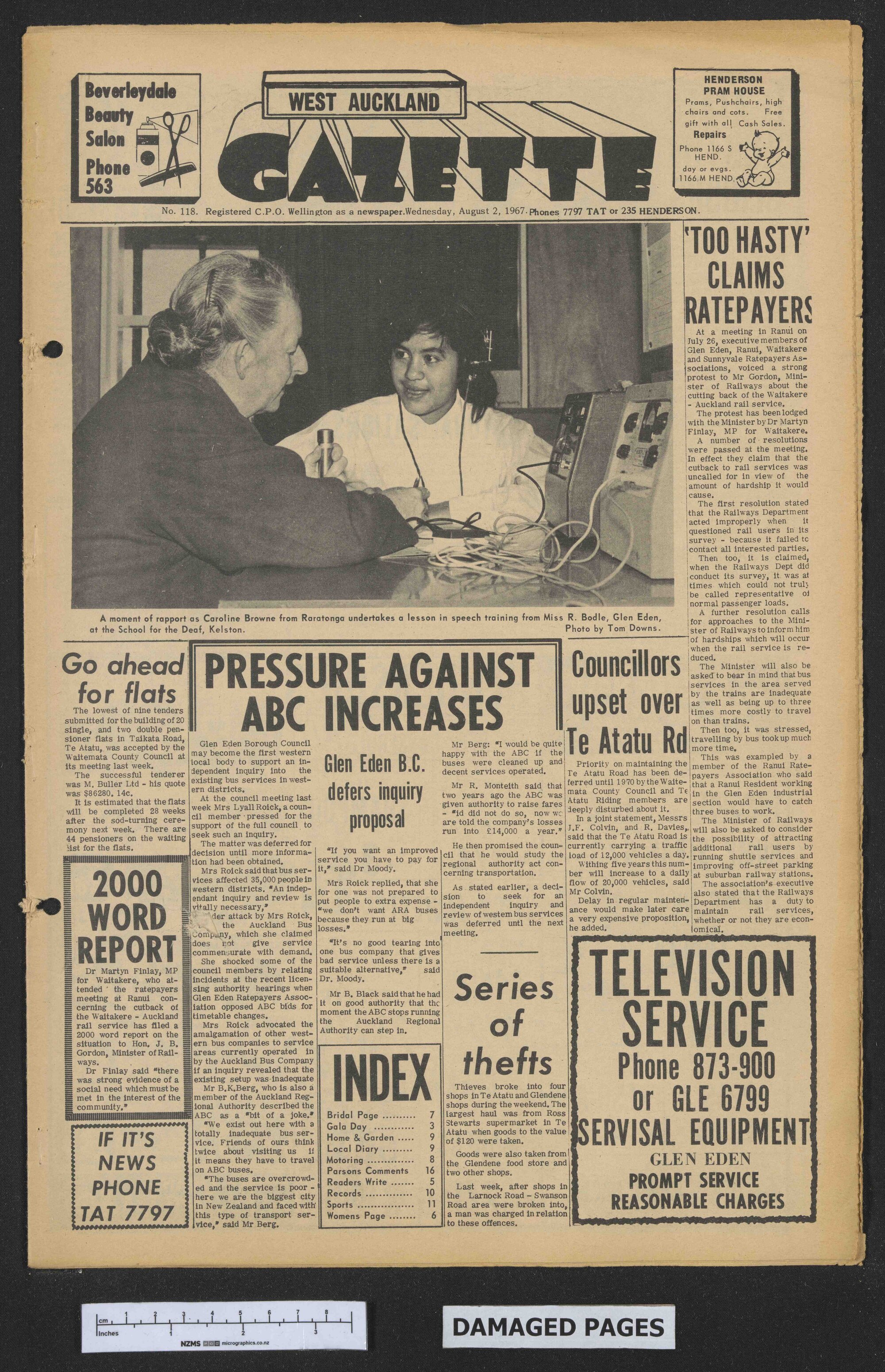 1967-08-02 West Auckland Gazette