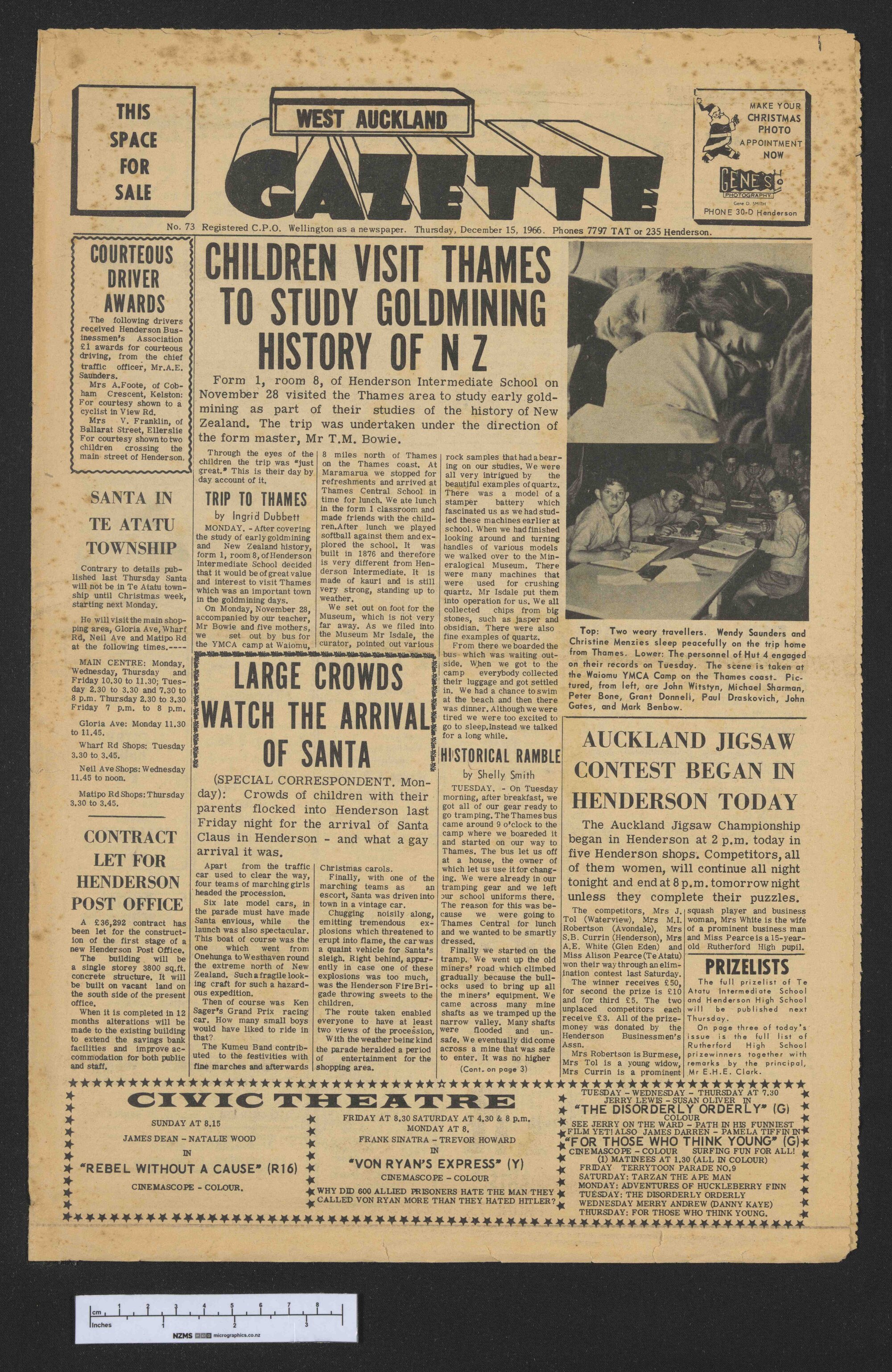 1966-12-15 West Auckland Gazette