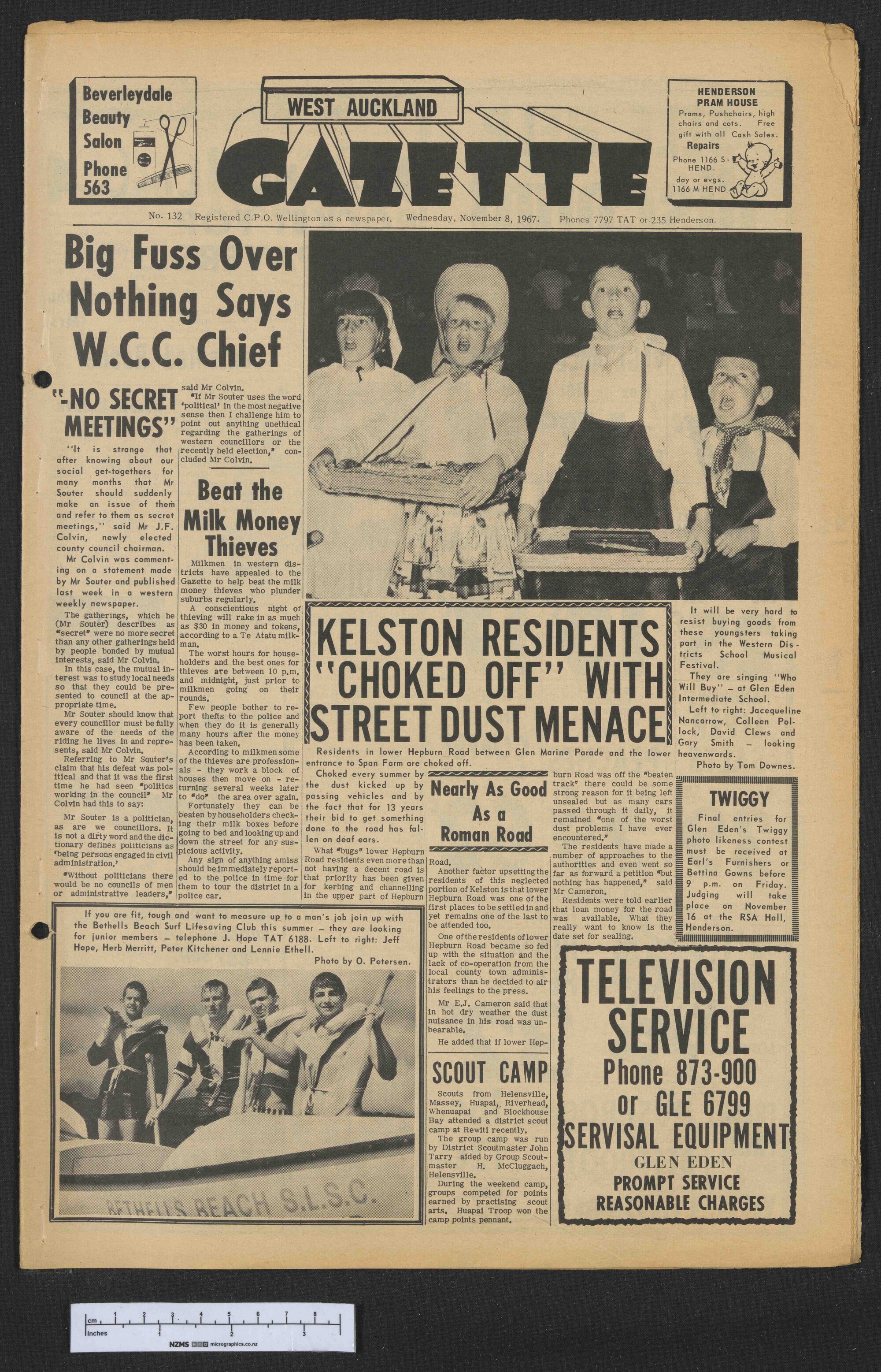 1967-11-08 West Auckland Gazette