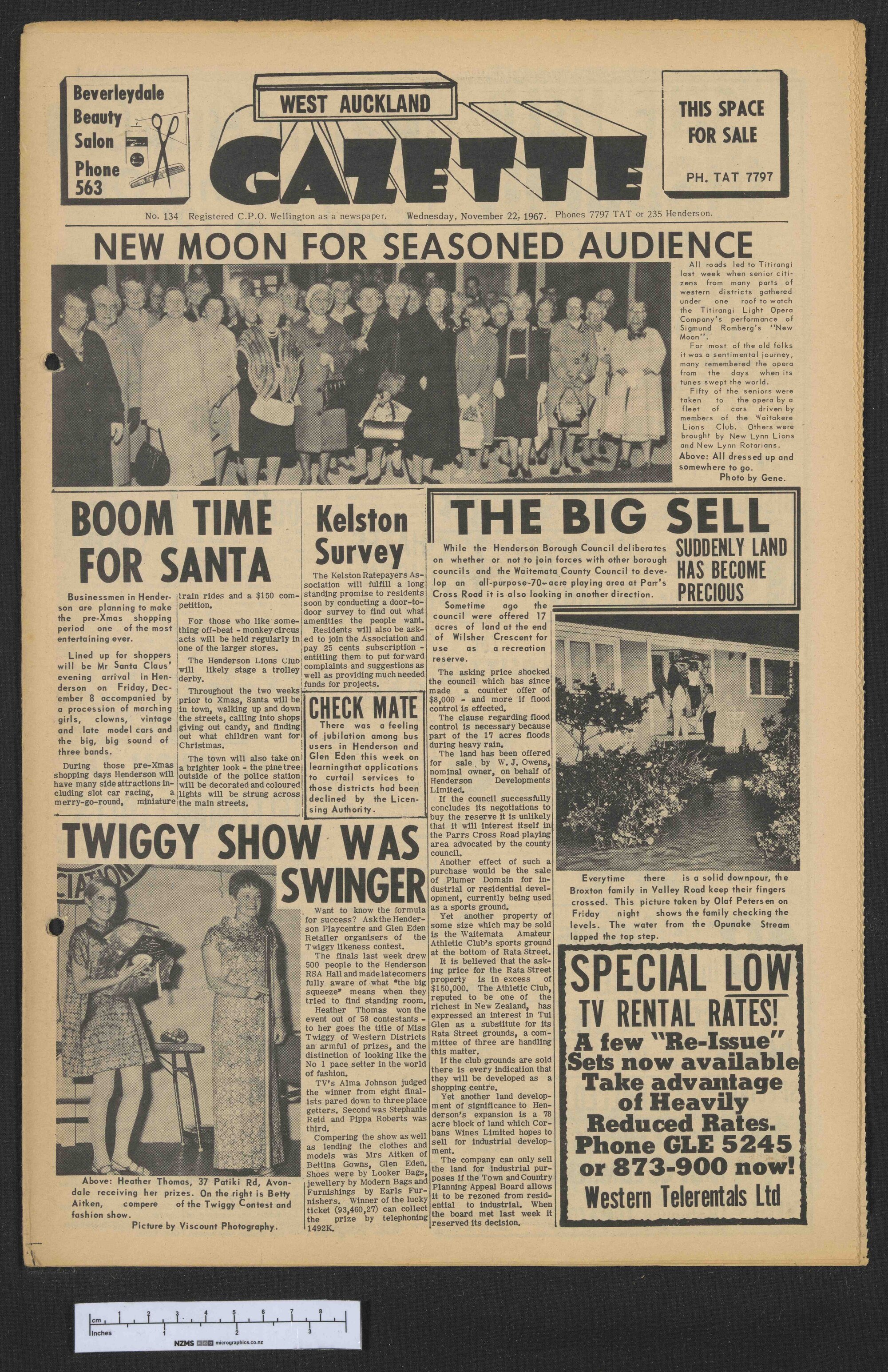 1967-11-22 West Auckland Gazette