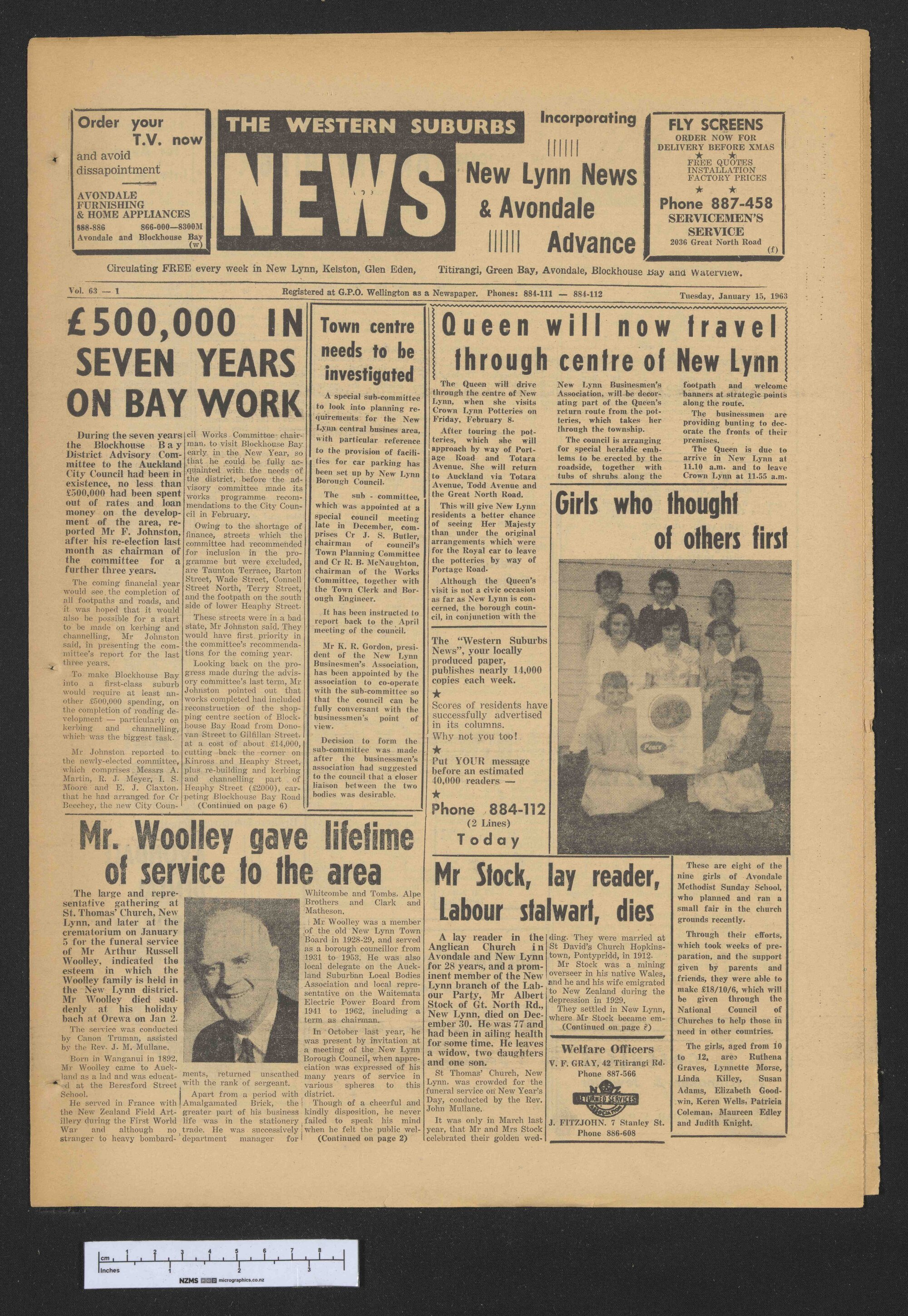 1963-01-15 The Western Suburbs News