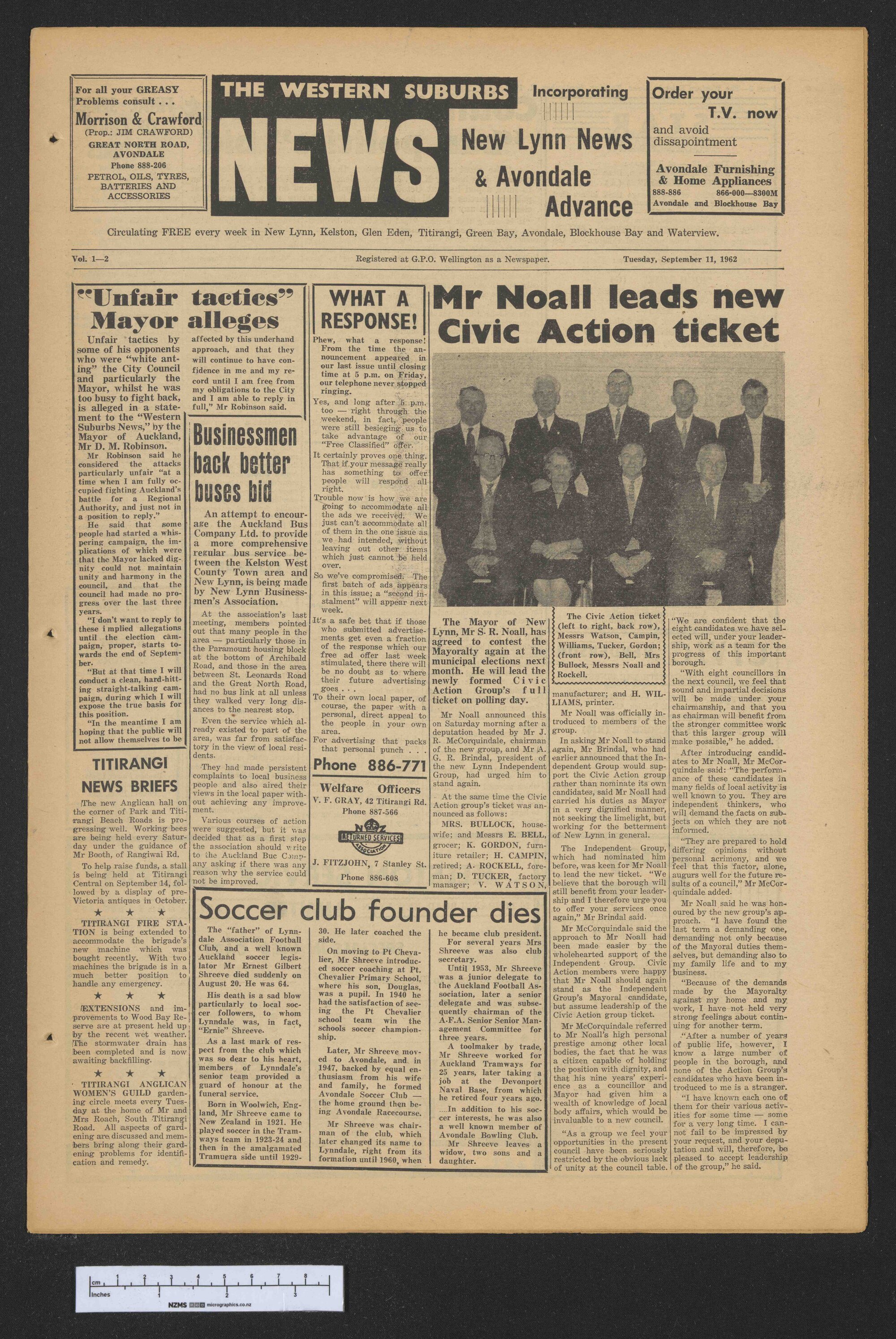 1962-09-11 The Western Suburbs News