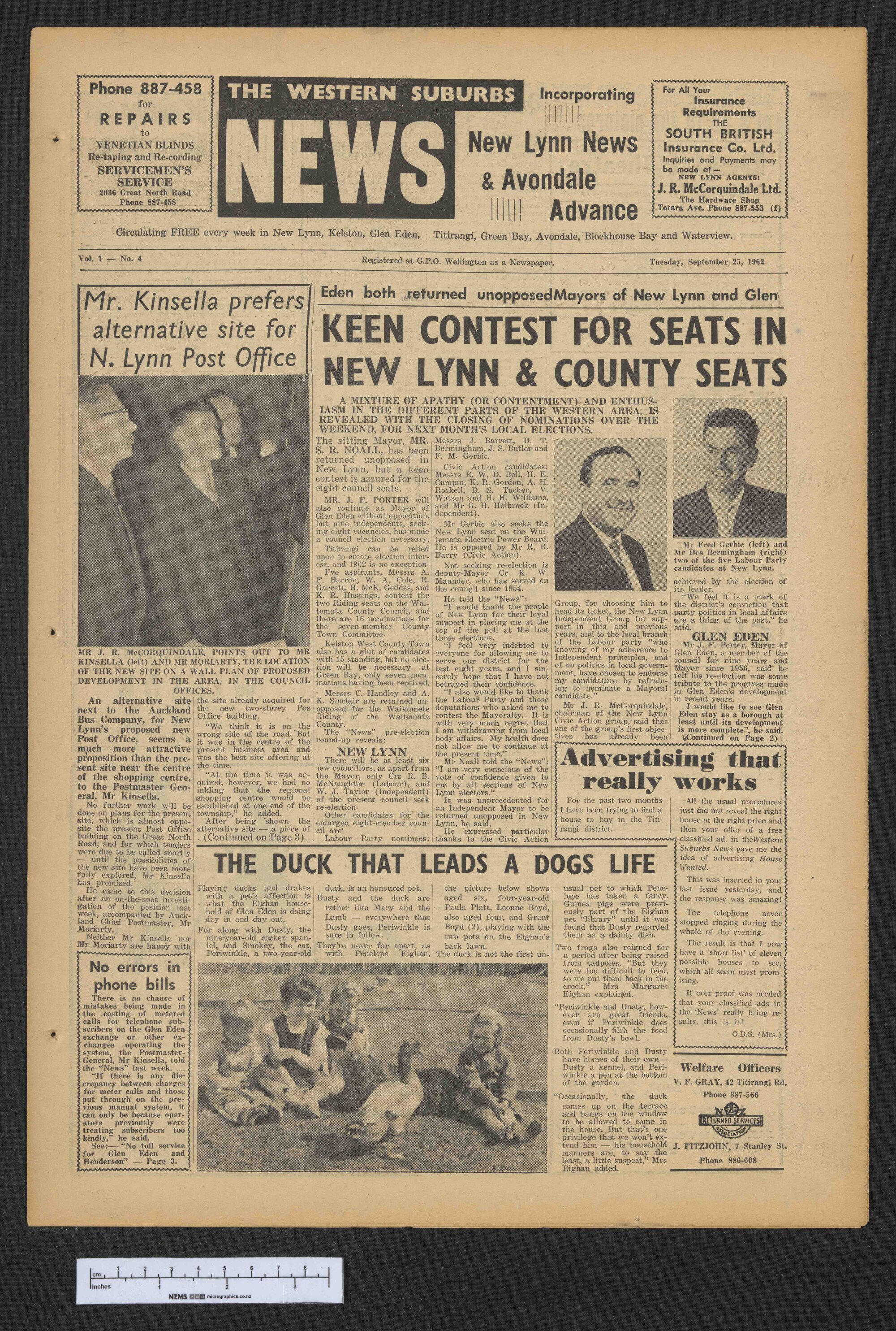 1962-09-25 The Western Suburbs News