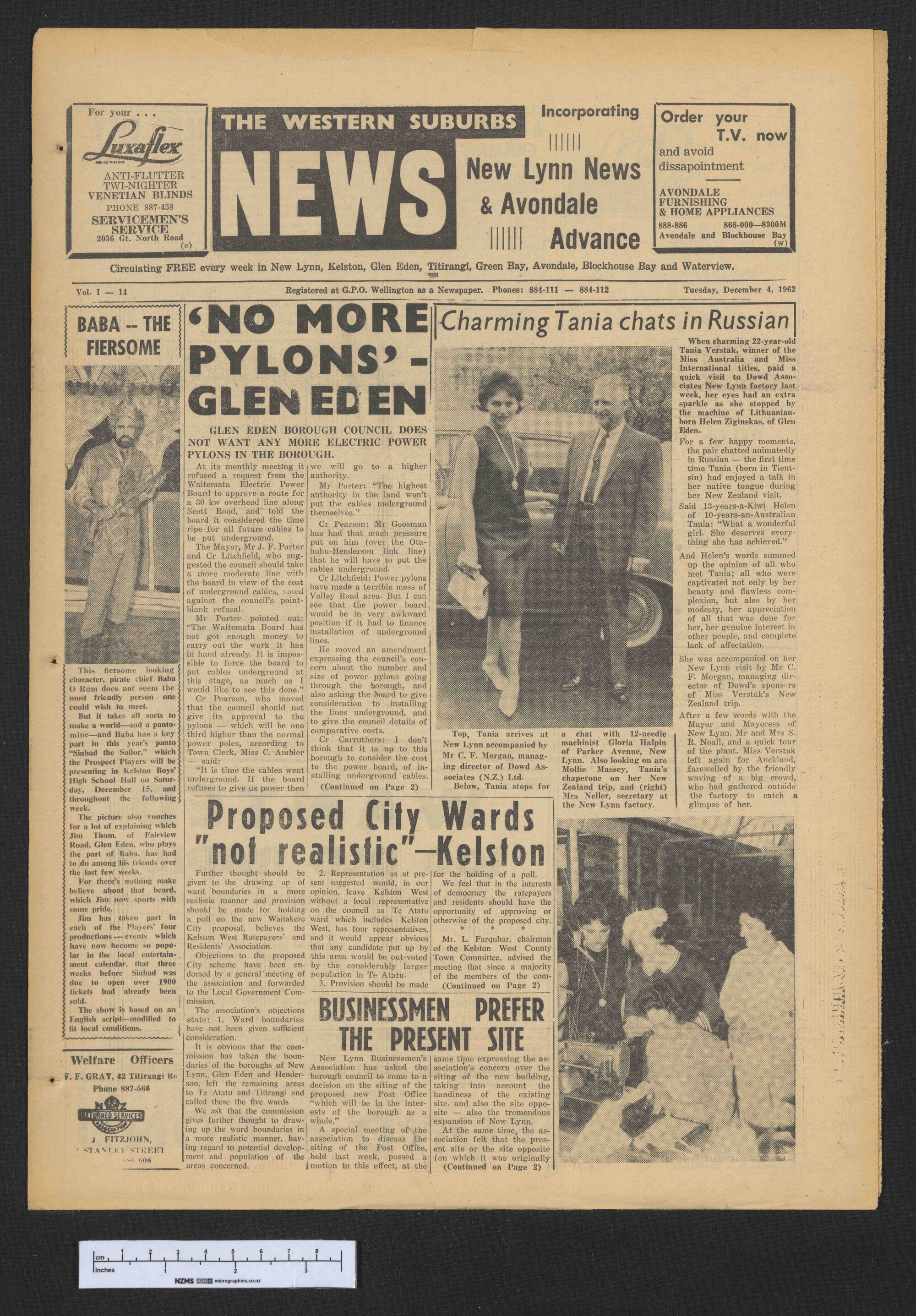 1962-12-04 The Western Suburbs News