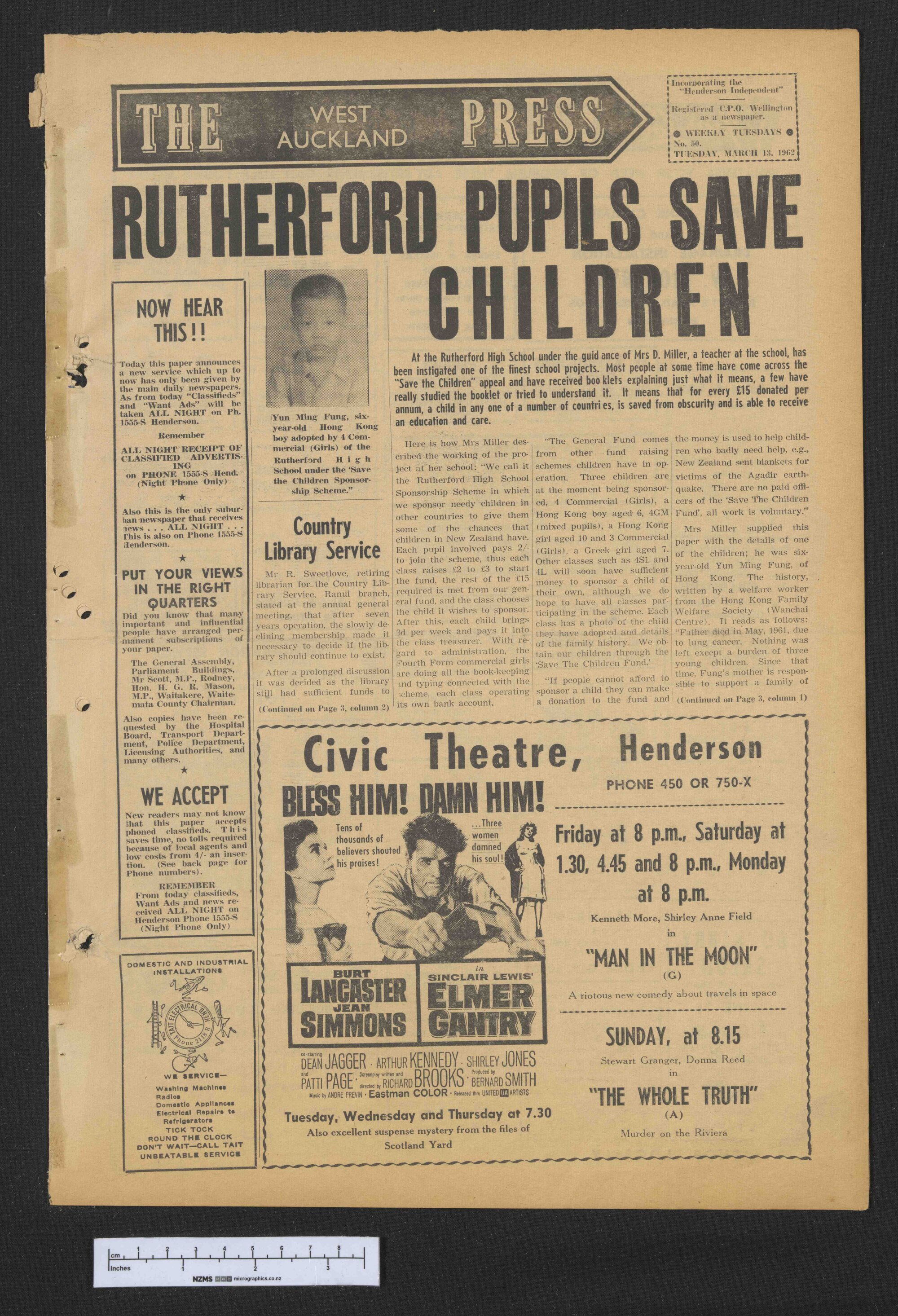 1962-03-13 West Auckland Press