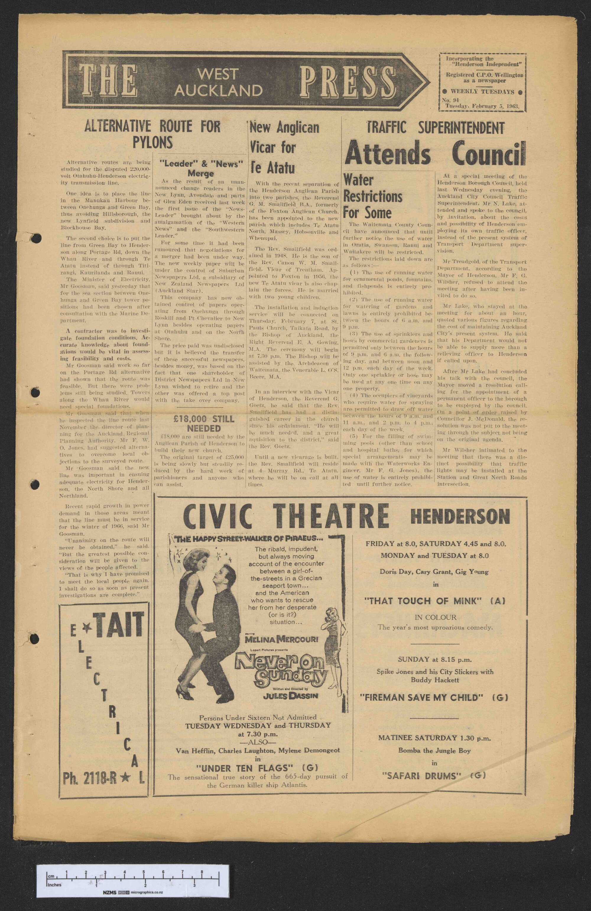 1963-02-05 West Auckland Press