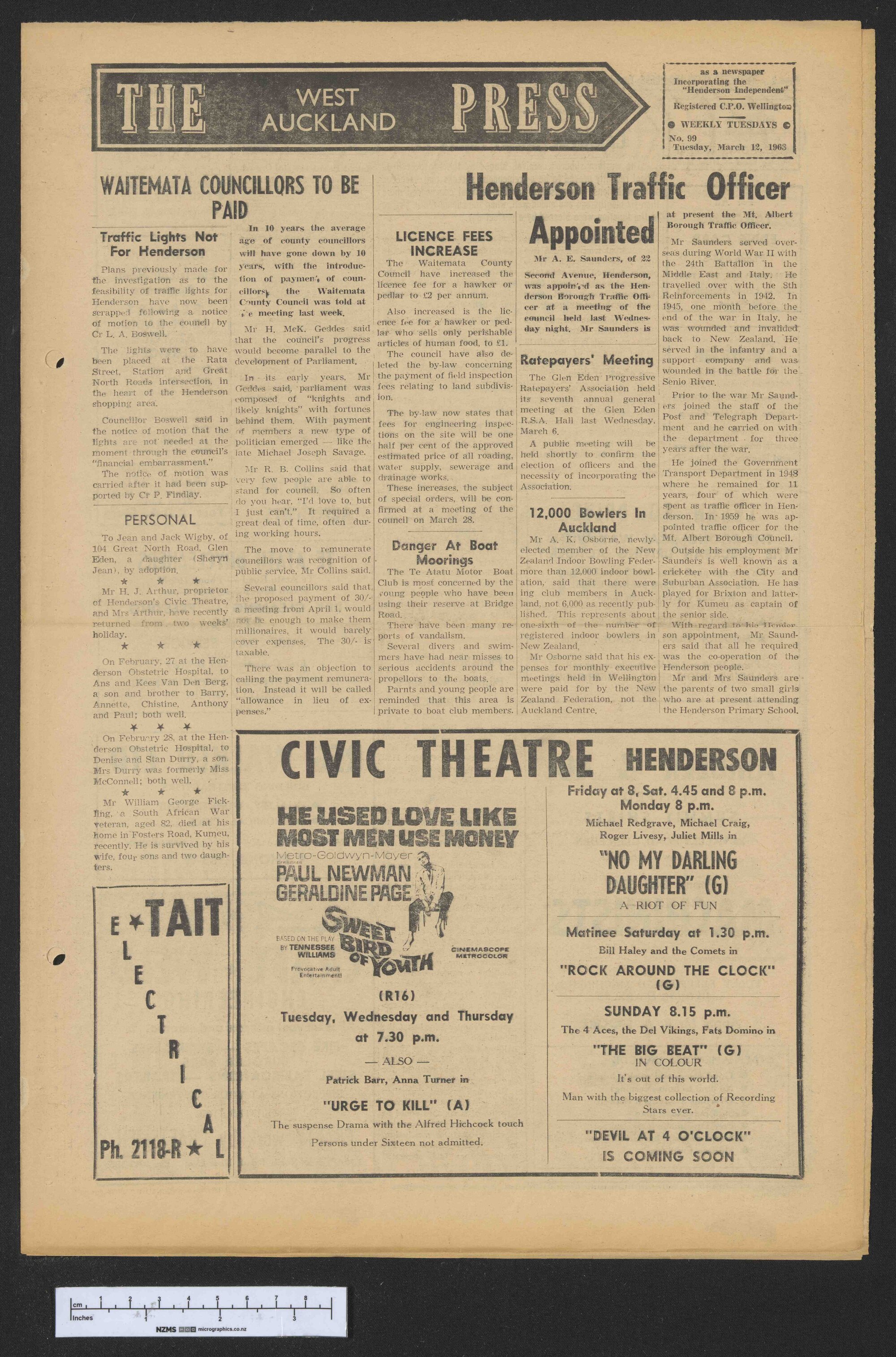 1963-03-12 West Auckland Press