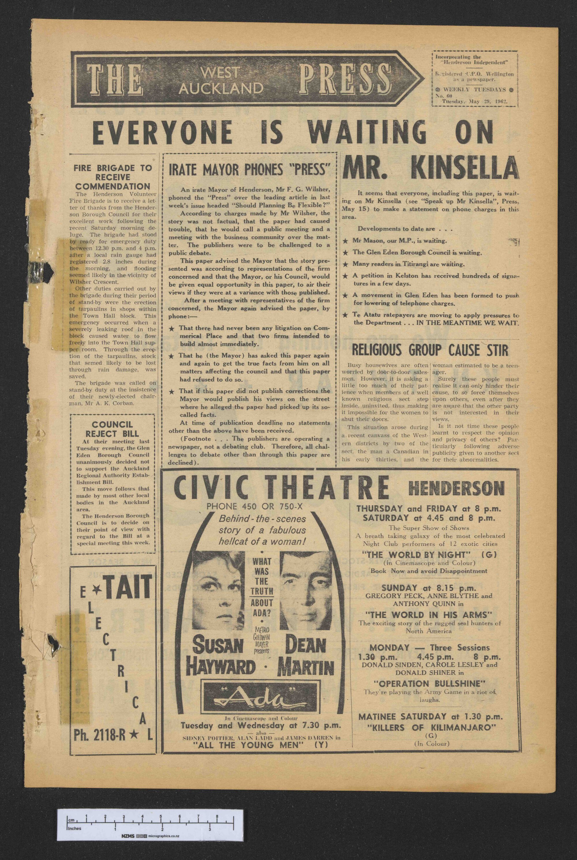 1962-05-29 West Auckland Press
