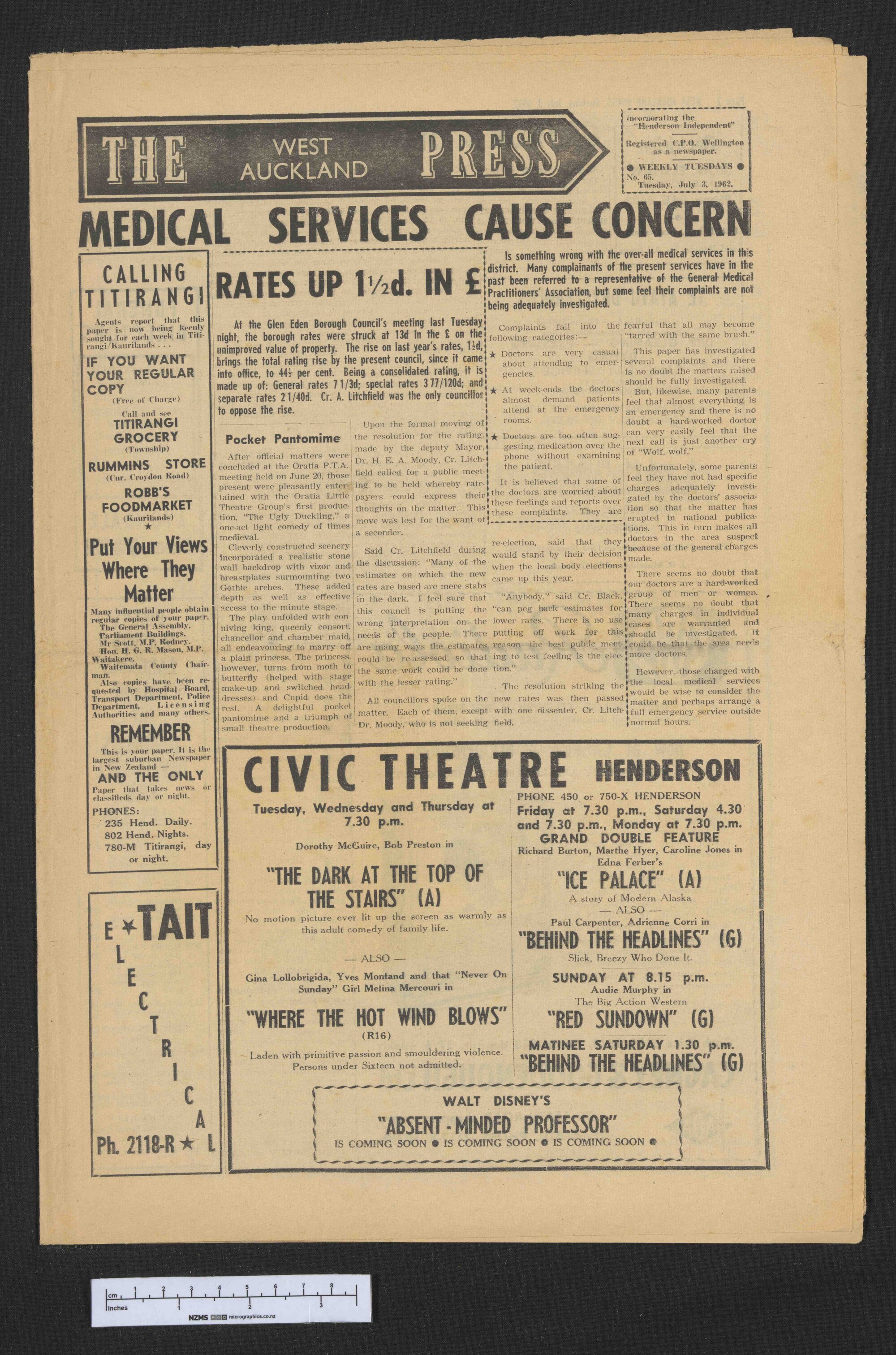 1962-07-03 West Auckland Press