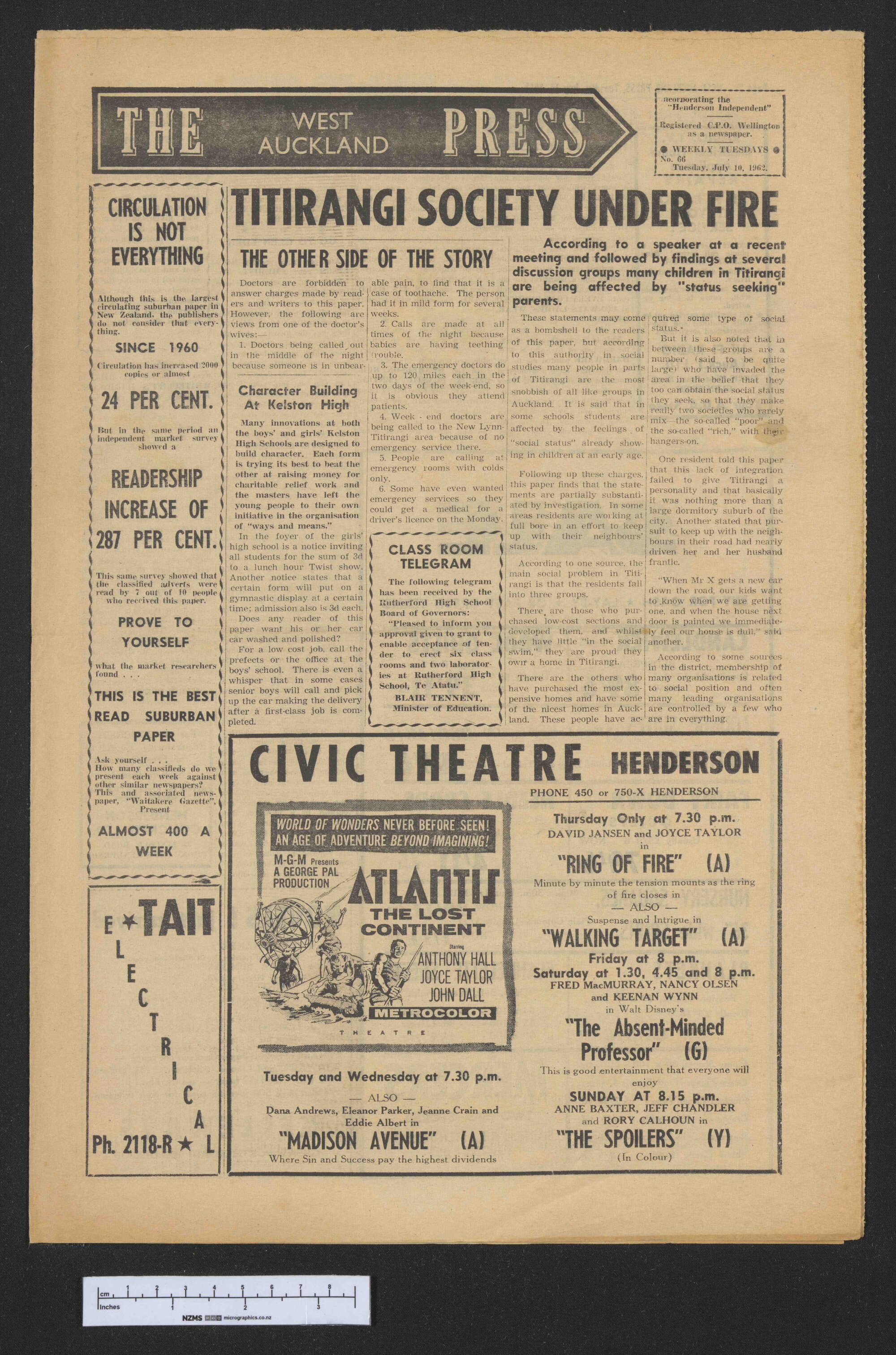 1962-07-10 West Auckland Press