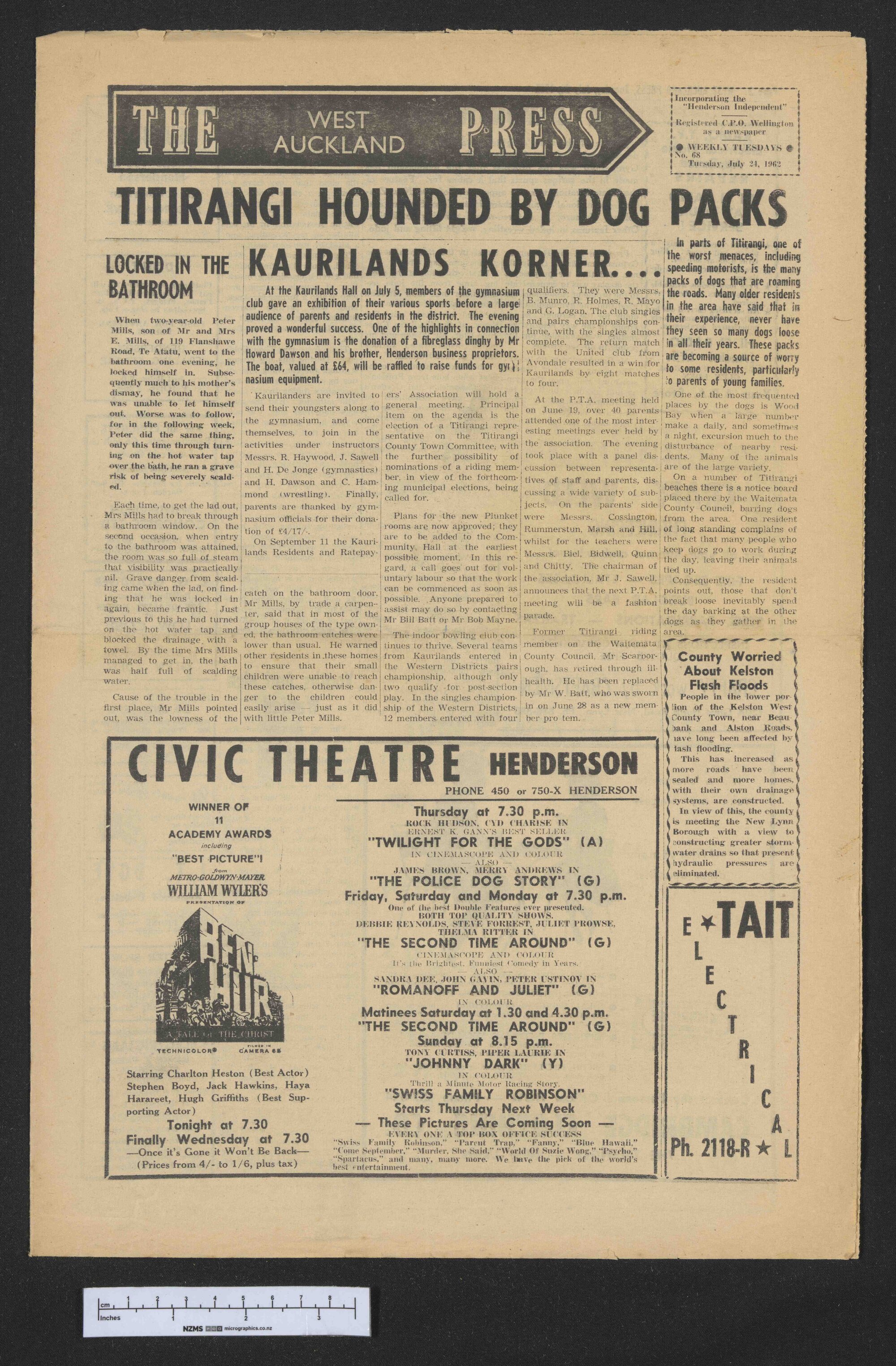 1962-07-24 West Auckland Press