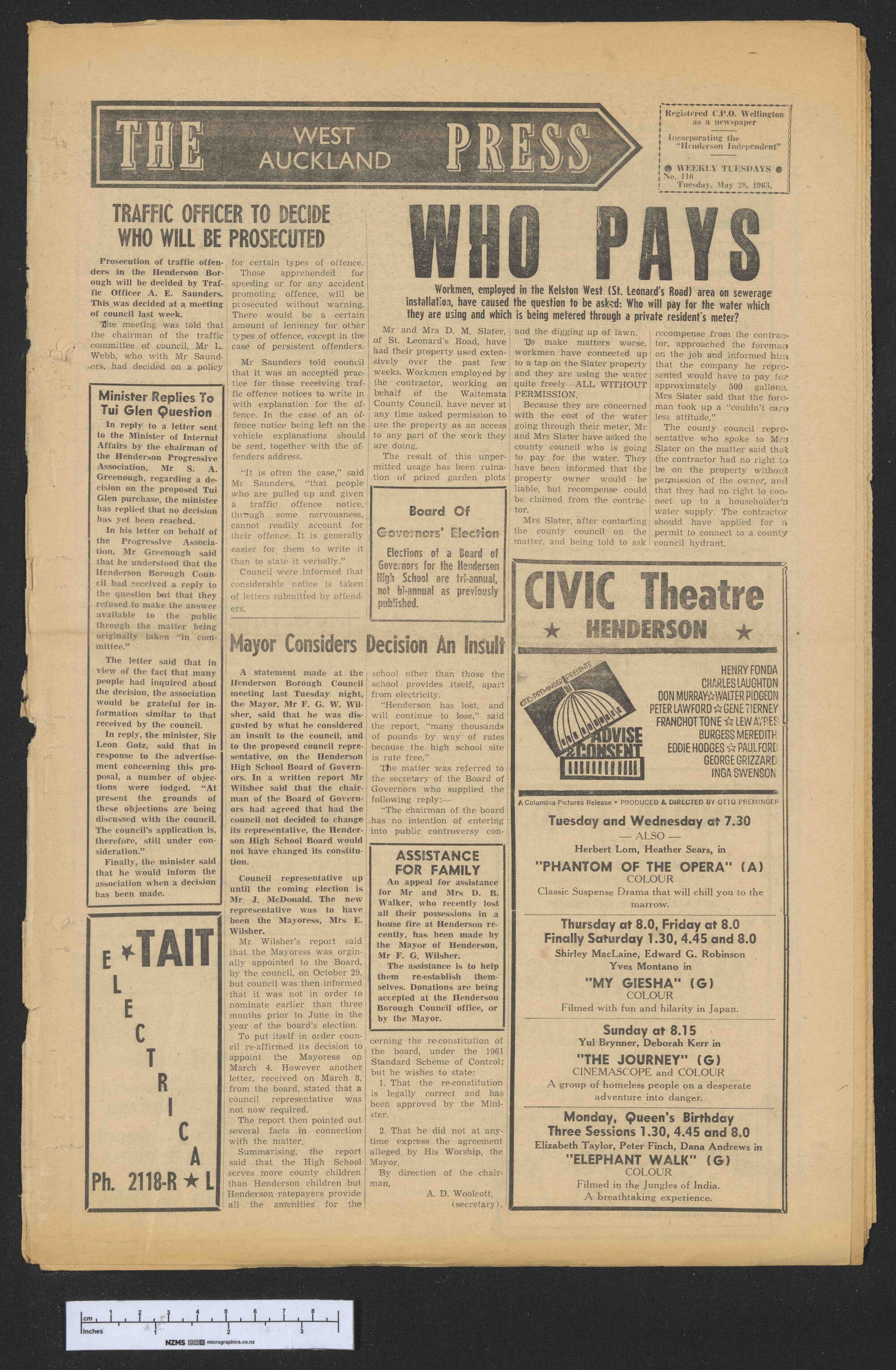 1963-05-28 West Auckland Press