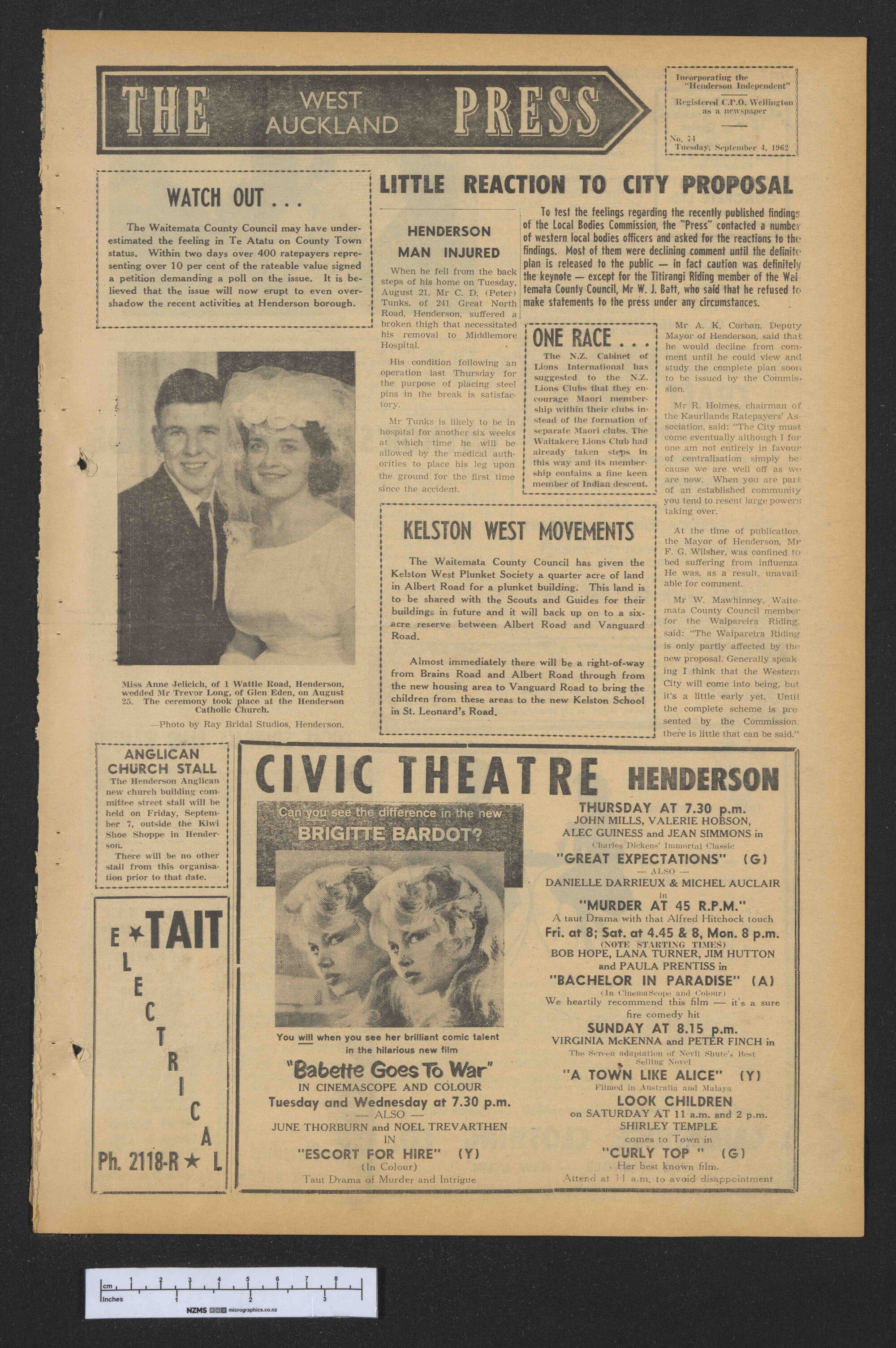 1962-09-04 West Auckland Press