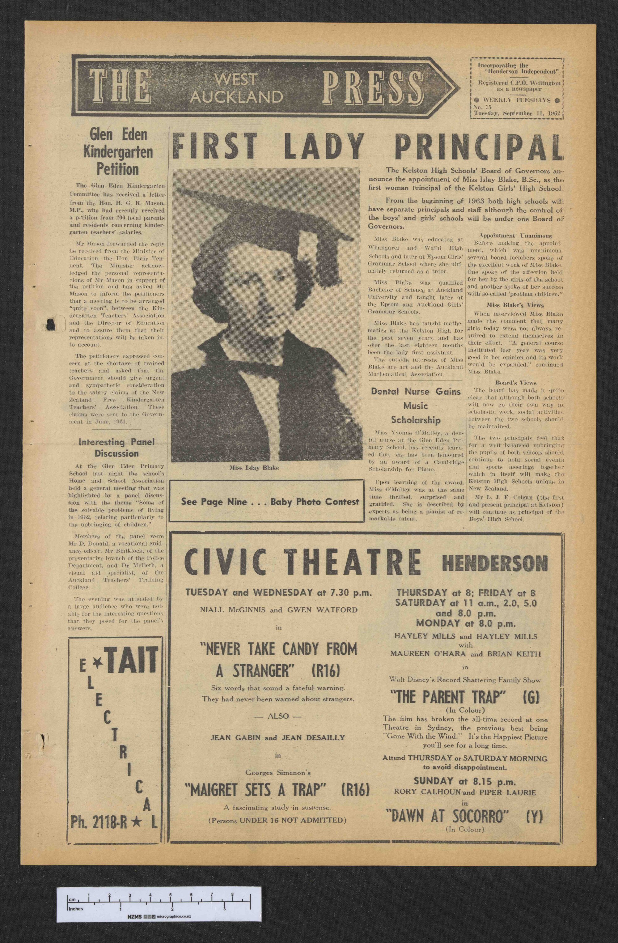 1962-09-11 West Auckland Press