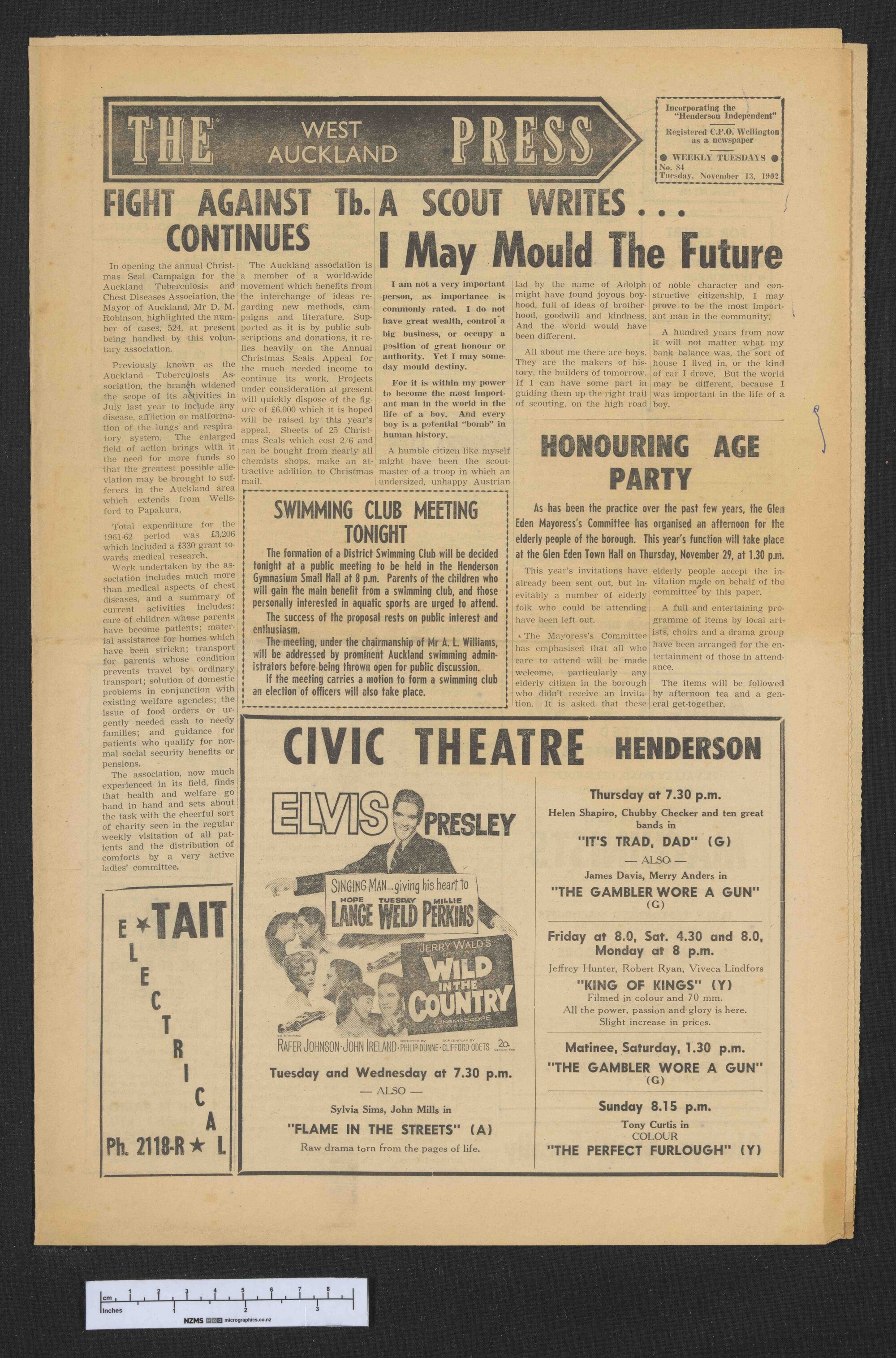 1962-11-13 West Auckland Press