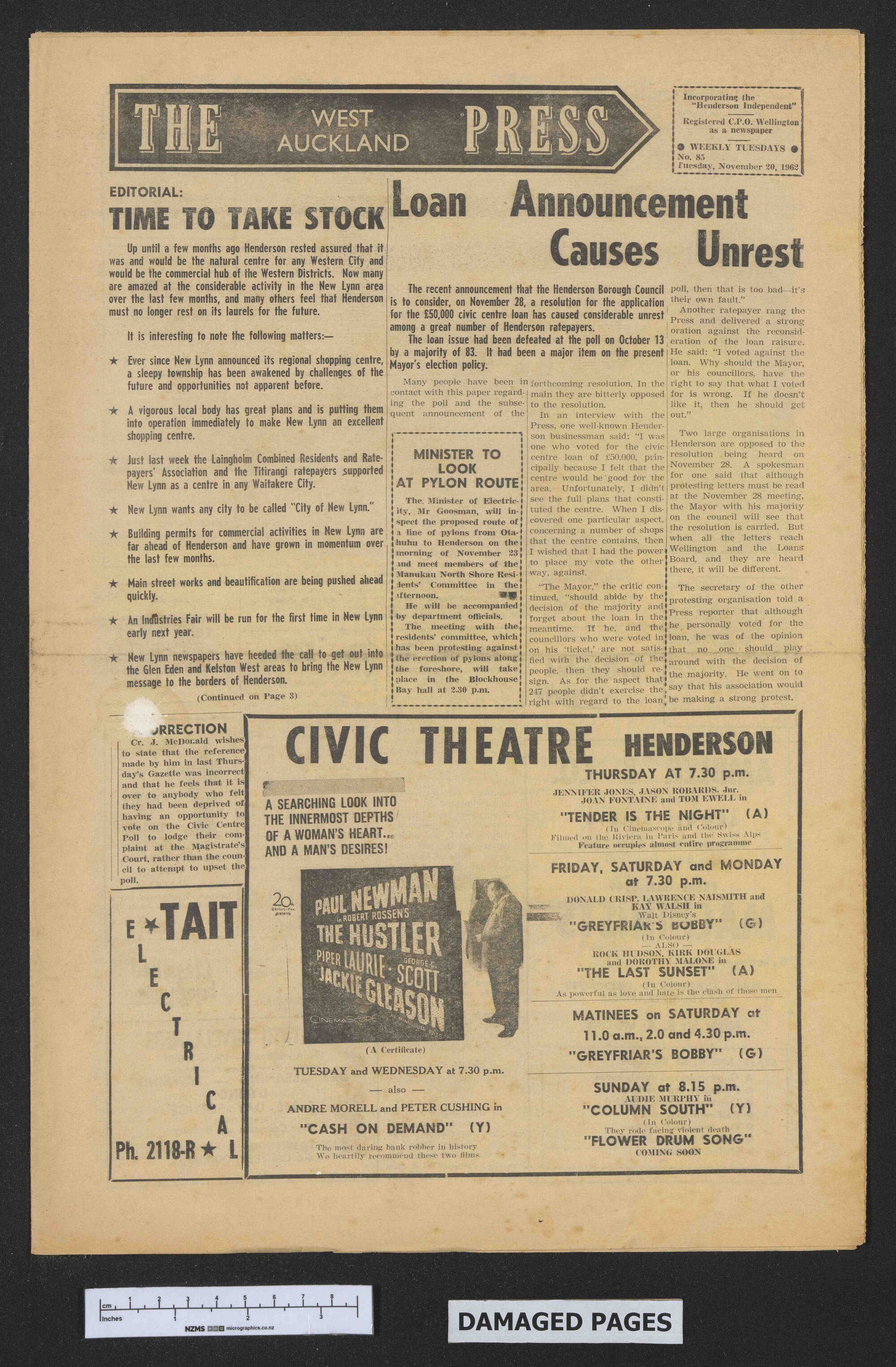 1962-11-20 West Auckland Press