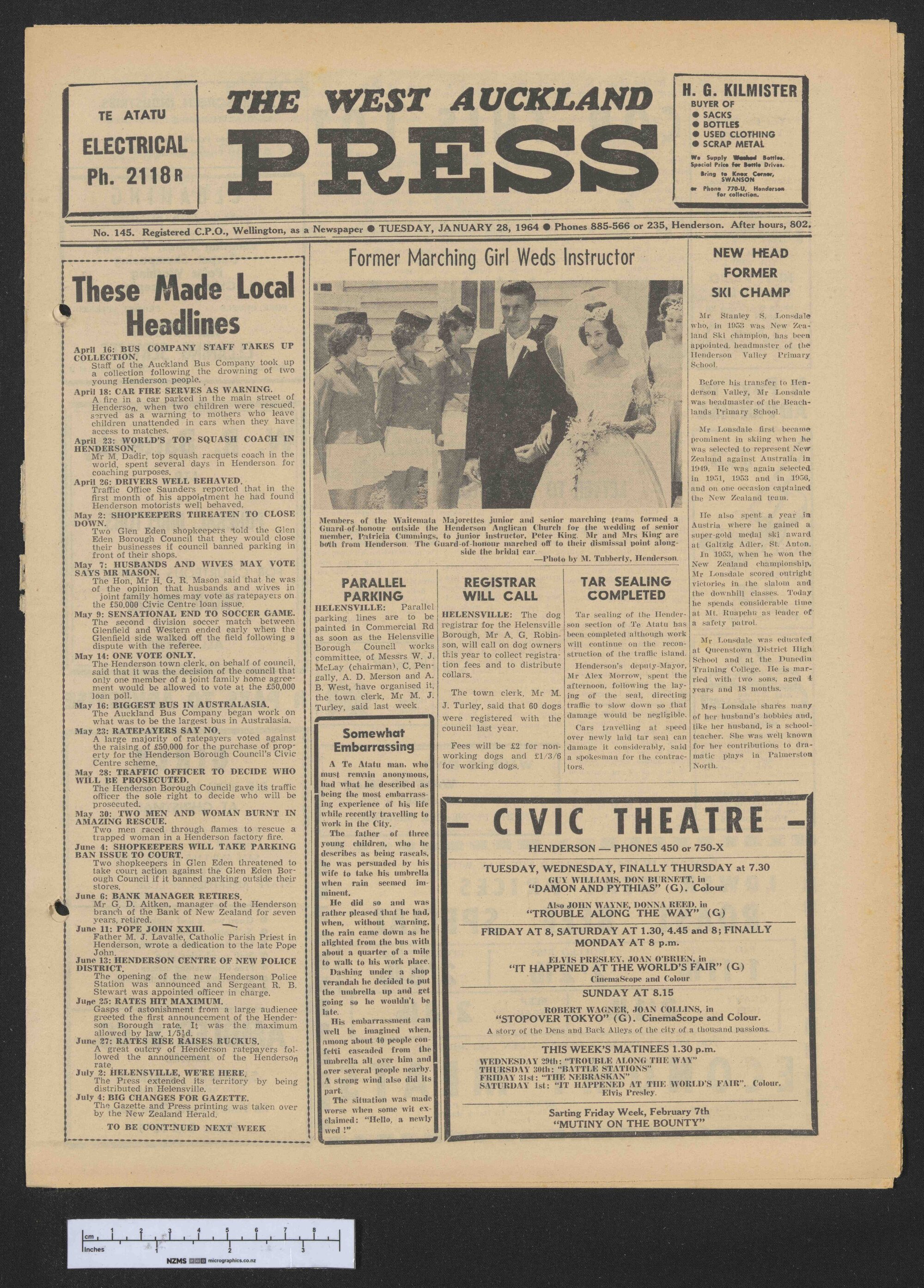 1964-01-28 West Auckland Press