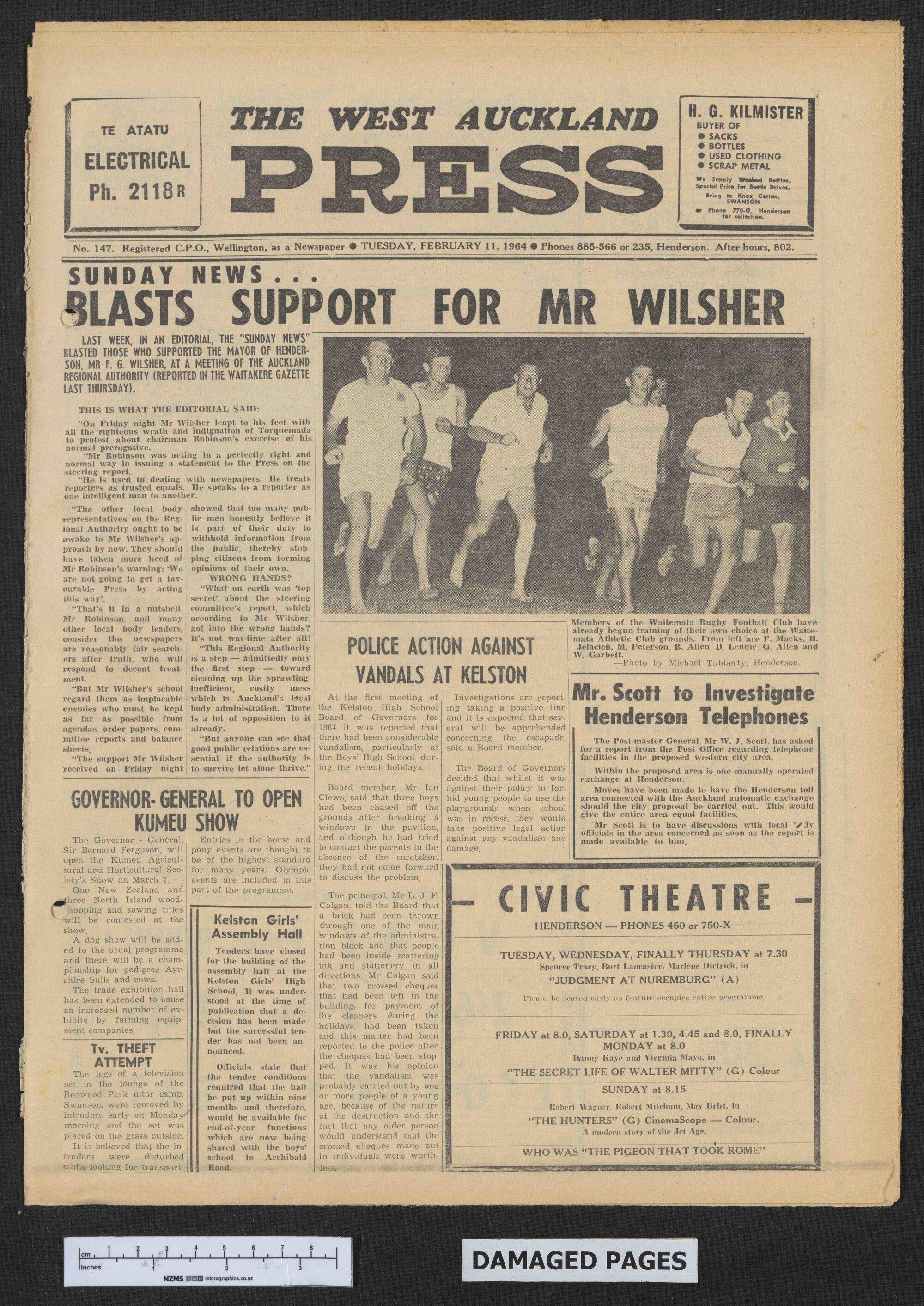 1964-02-11 West Auckland Press