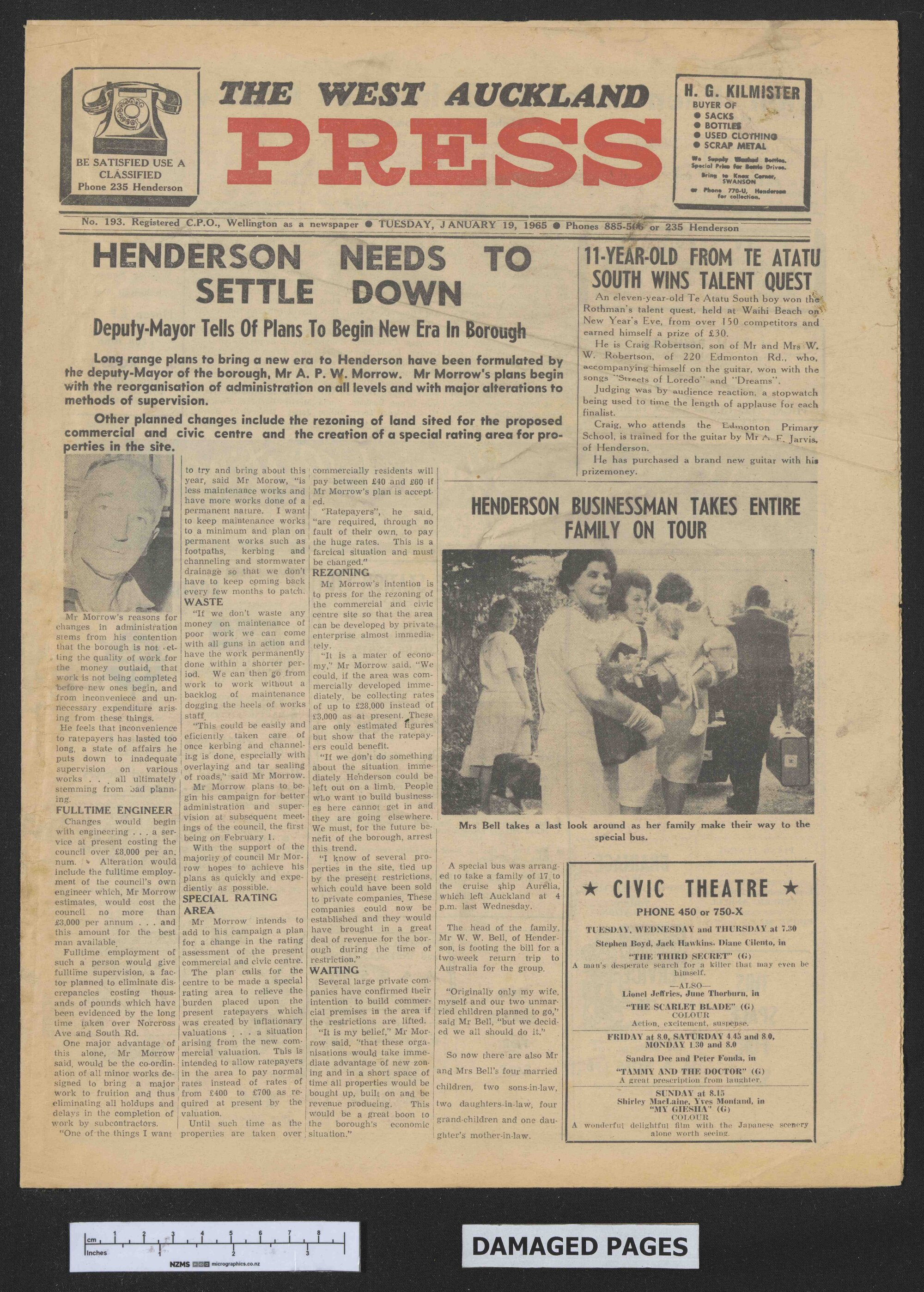 1965-01-19 West Auckland Press