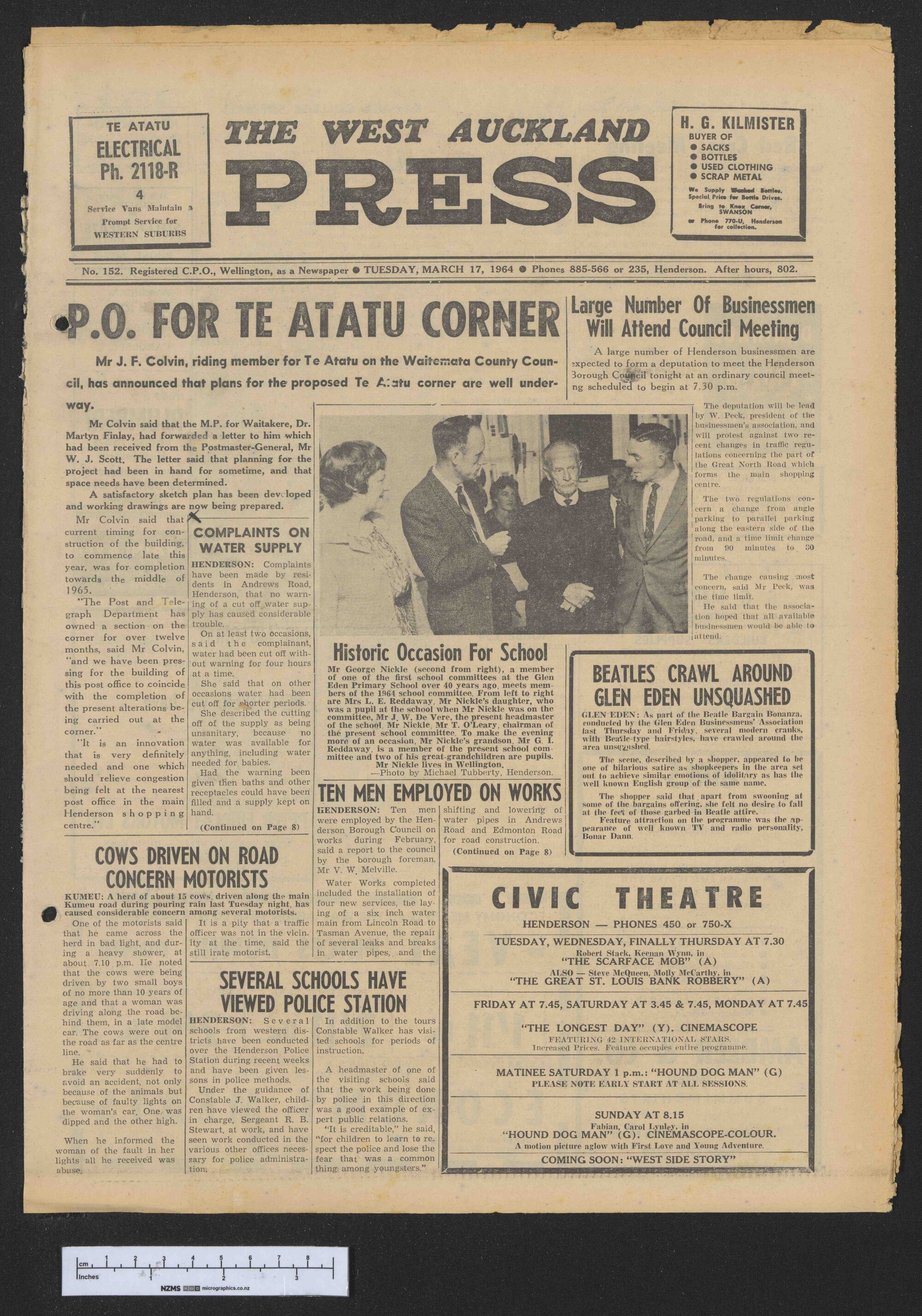 1964-03-17 West Auckland Press