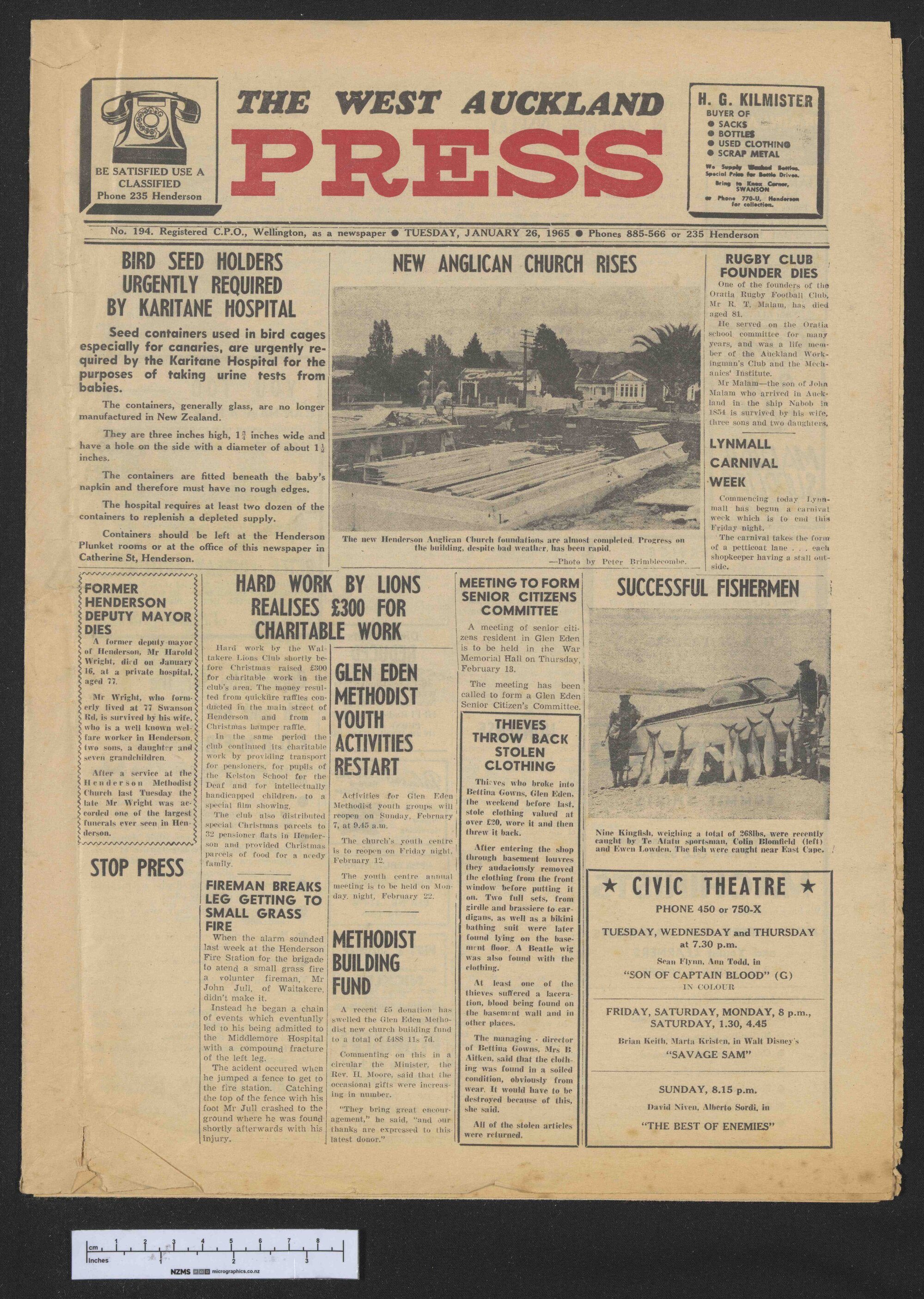 1965-01-26 West Auckland Press