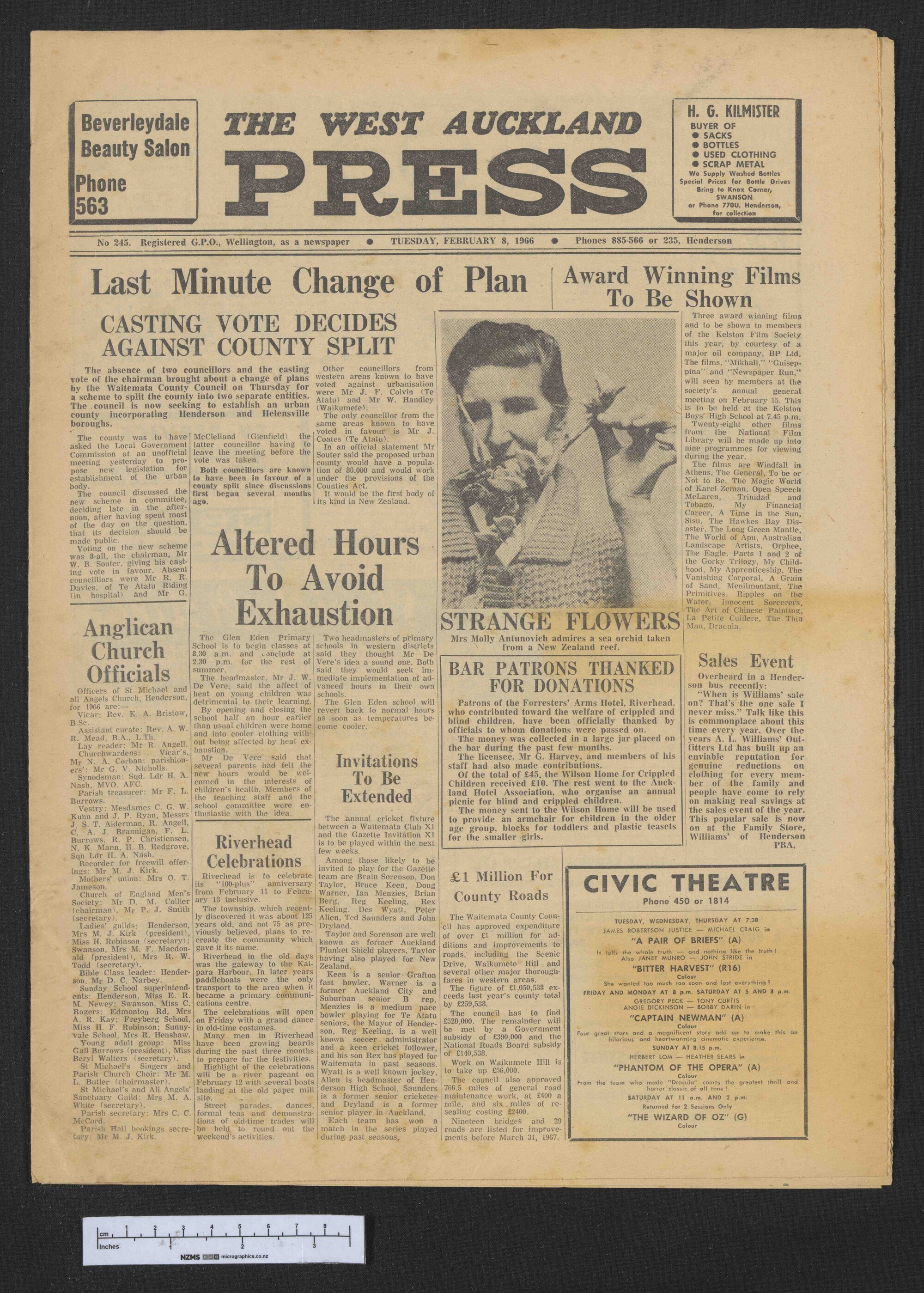 1966-02-08 West Auckland Press