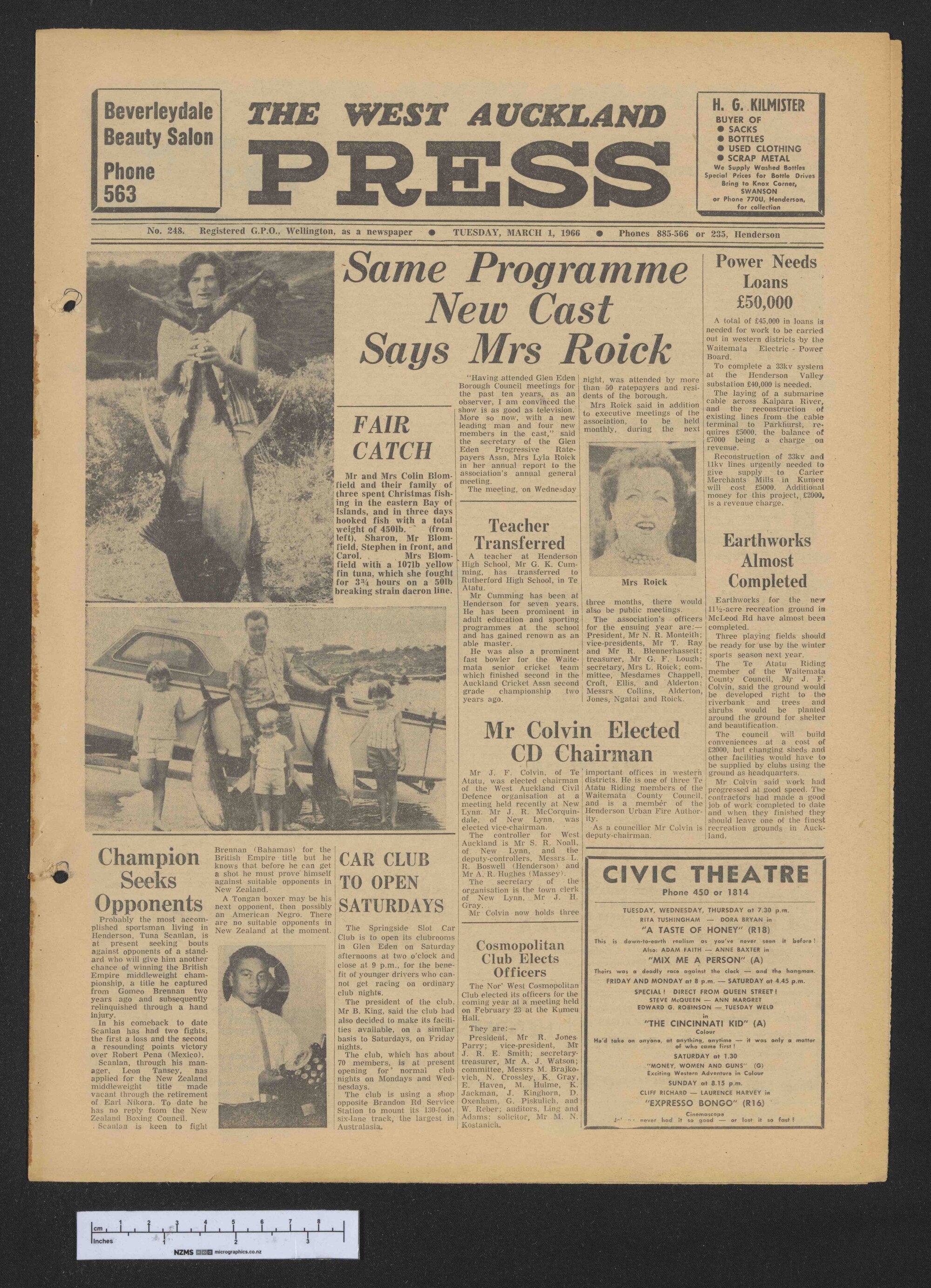 1966-03-01 West Auckland Press